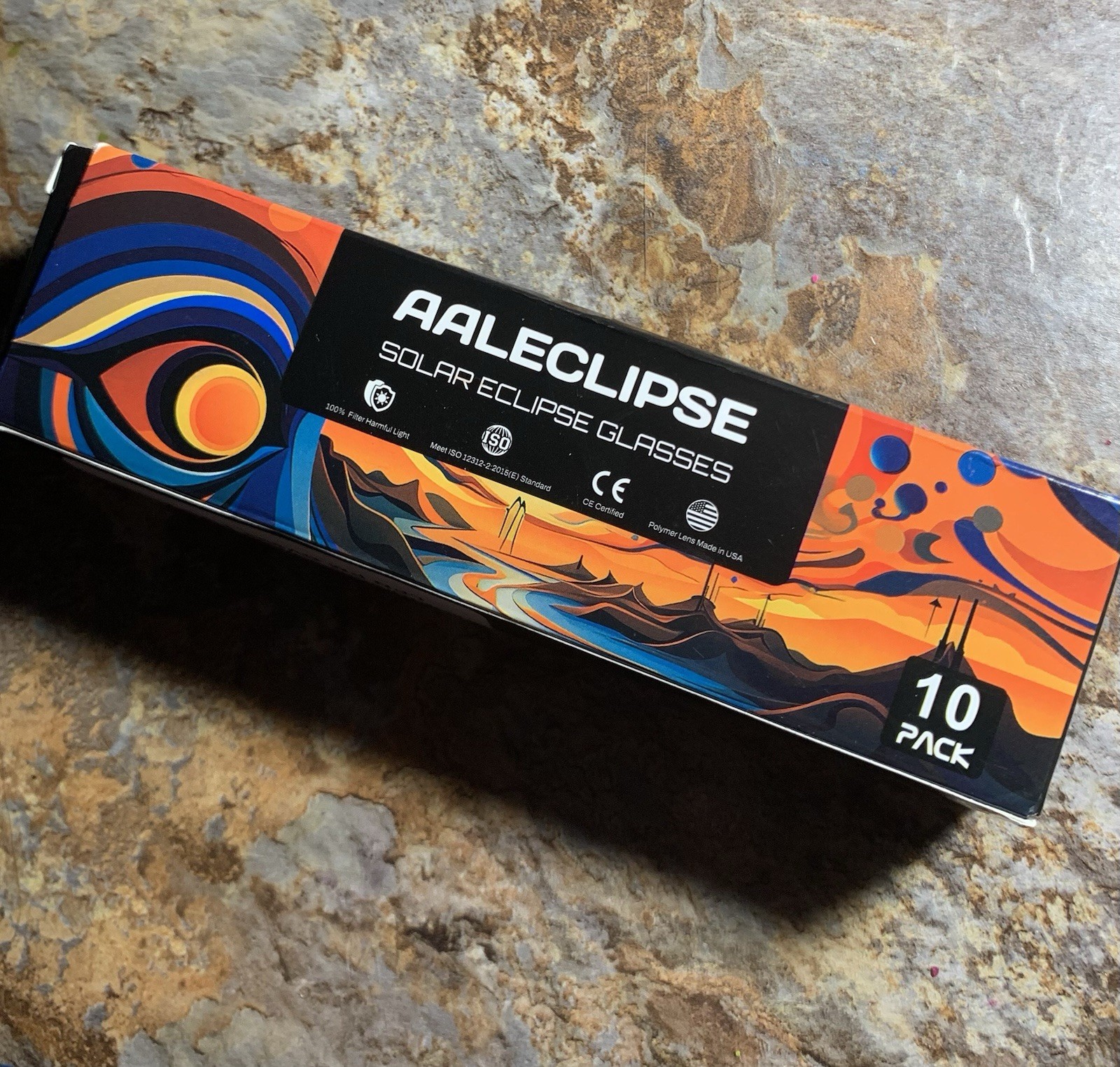Aaleclipse Glasses 1×10 Pack, 100% Filter Harmful Light