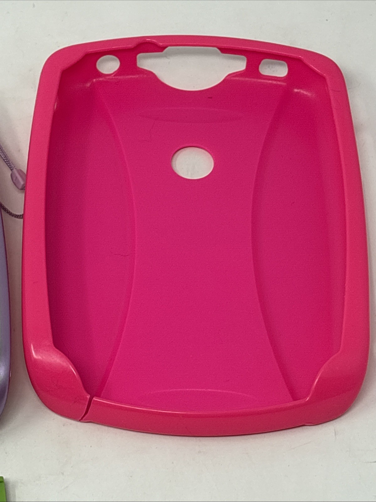 LeapFrog Leap Pad 2 Kids Tablet, Purple Carrying Case, 4 Games Lot Working