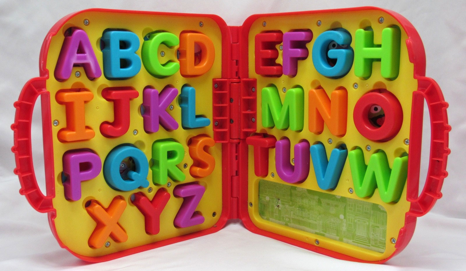 Sesame Street Elmo’s On The Go Letters Alphabet Carry Case COMPLETE