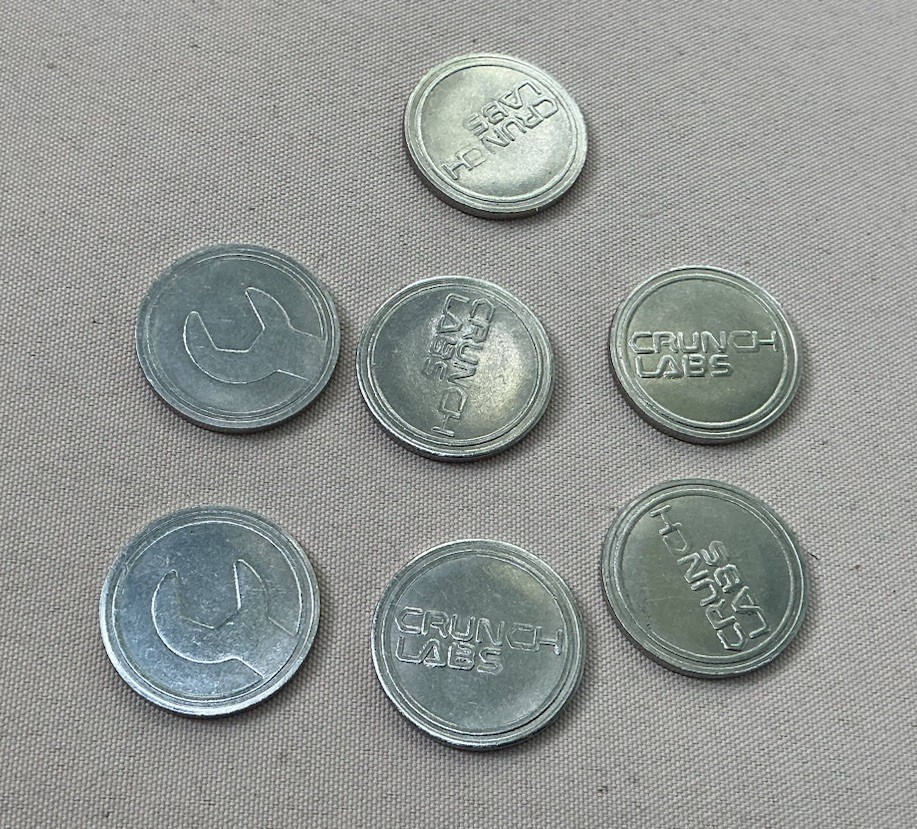 Set Of Seven Educational STEM Coins