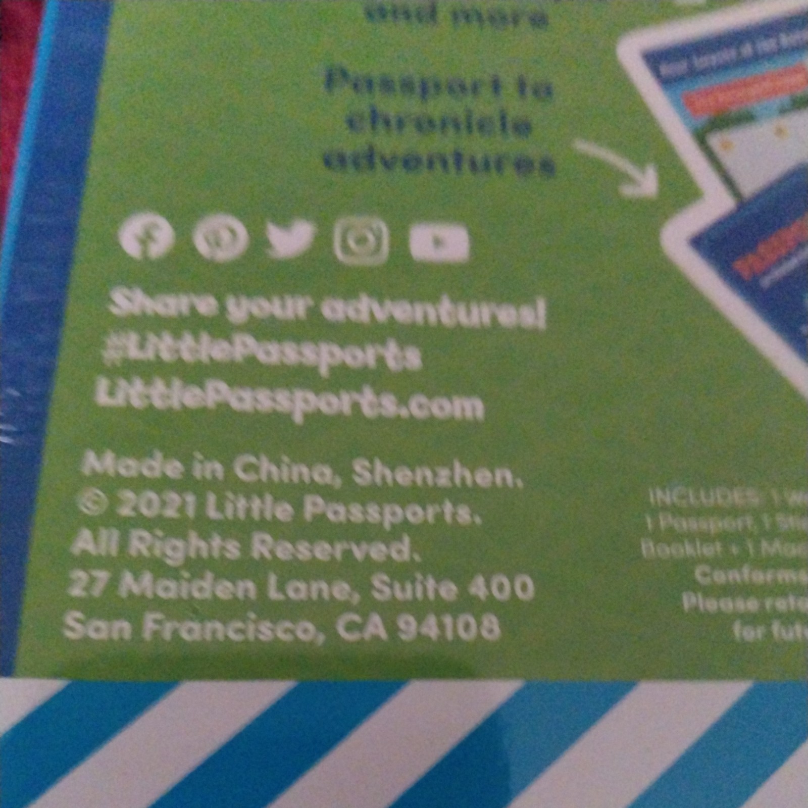 New Little Passports:A Global Adventure My World Edition Kit for Ages6=10 Brazil