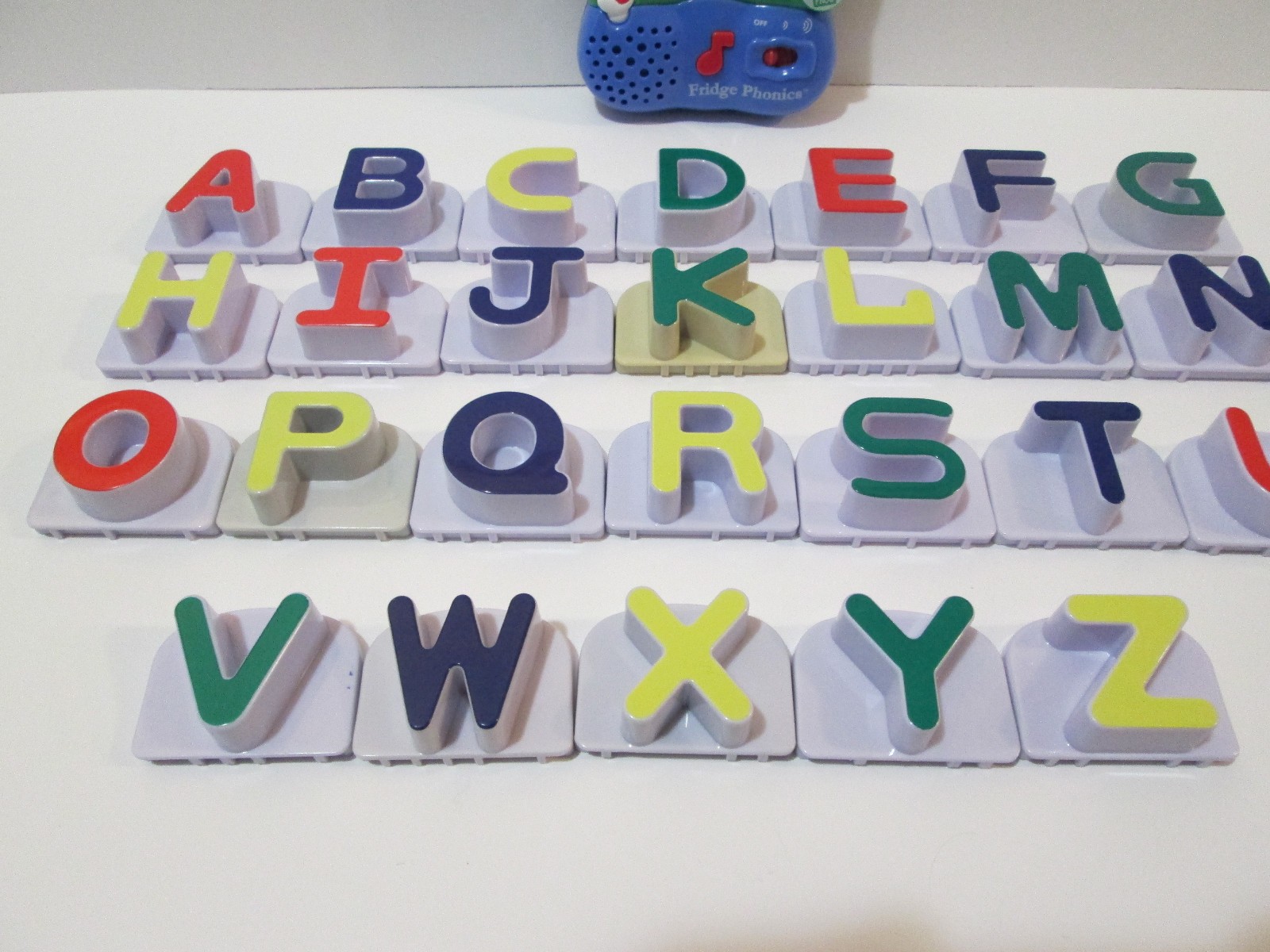LeapFrog Talking Fridge Phonics Letter Set Alphabet ABC’s 2002