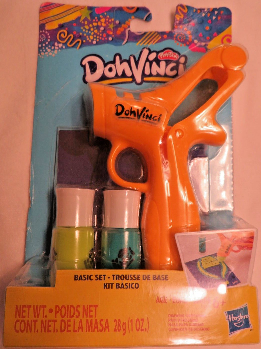 Nos Hasbro Doh Vinci Basic Set Play-Doh Drawing Compound Tool Toy Artist Set