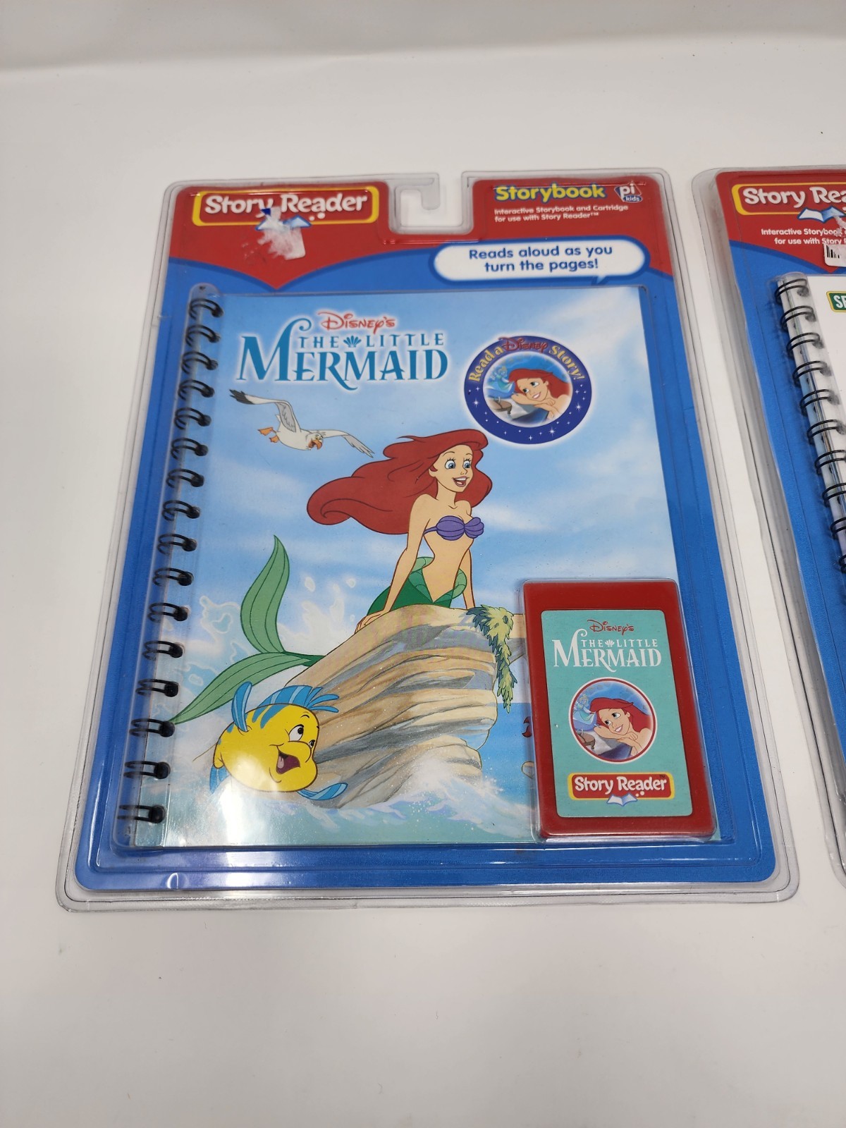 Story Reader Storybook And Cartridge 2 Pack (Elmo Adventure, Little Mermaid)