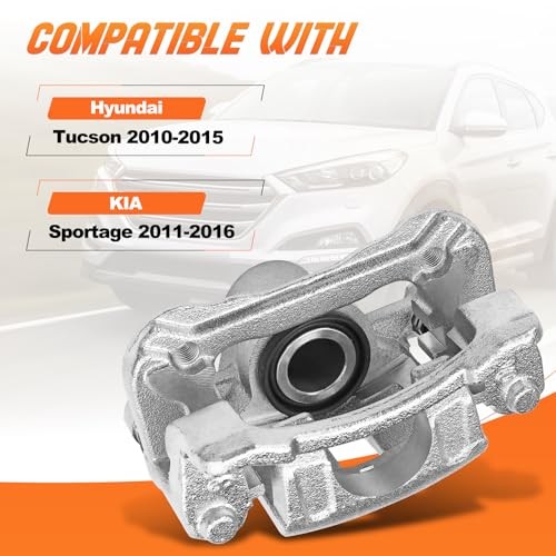 Brake Caliper Assembly with Bracket Fit for Hyundai Tucson 2010-2015; KIA