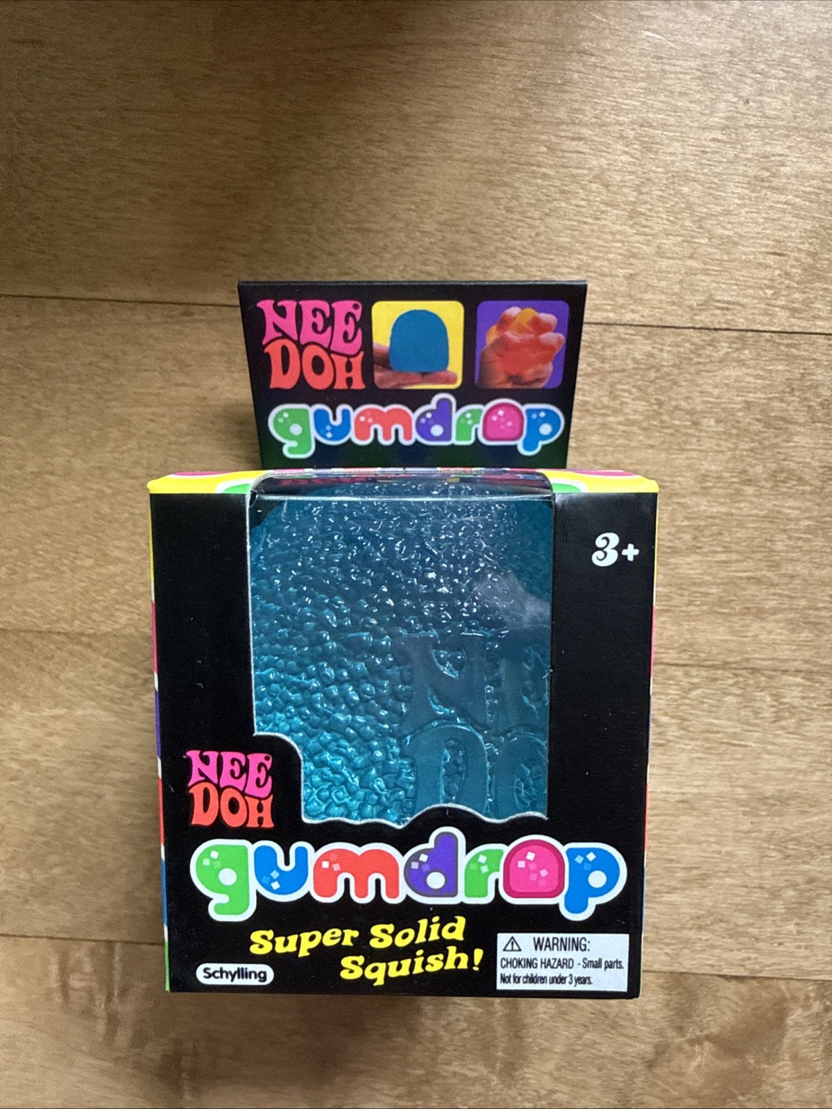 Needoh Gum Drop BLUE Squishy Fidget Ball Viral Tiktok Trend Gumdrop New In Box