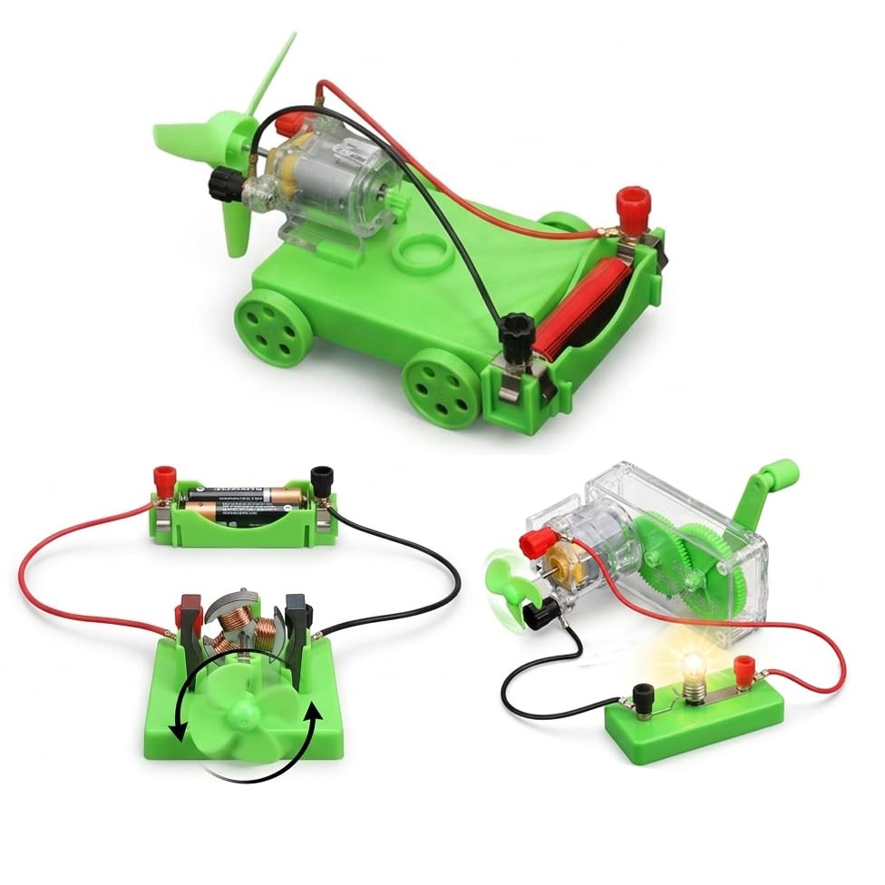 Physics Science Lab Learning Circuit kit, Electricity Experiment Set,DIY DC E…