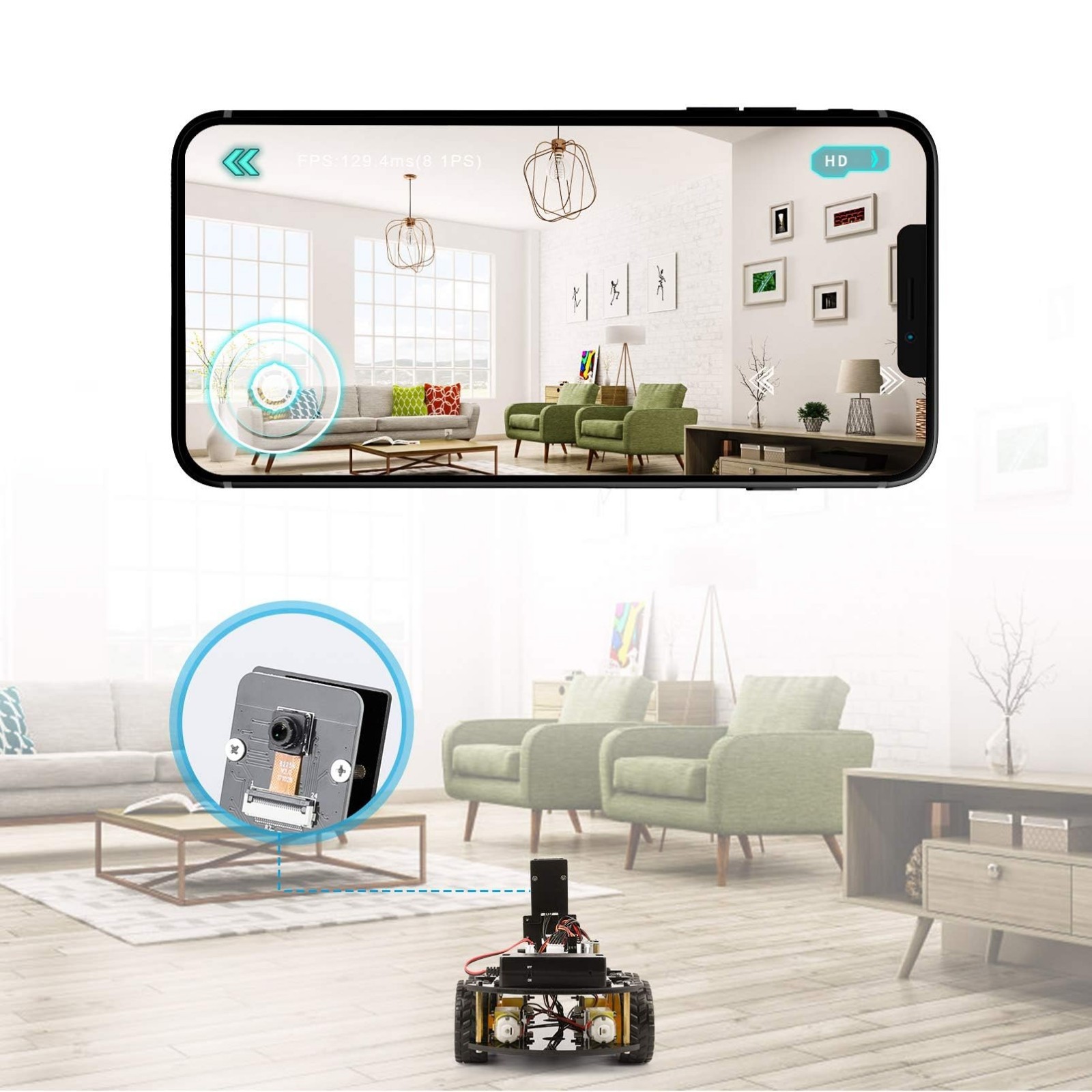 Smart Robot Car Kit for Arduino – STEM Coding Toys for Kids Ages 8-16, Engineeri