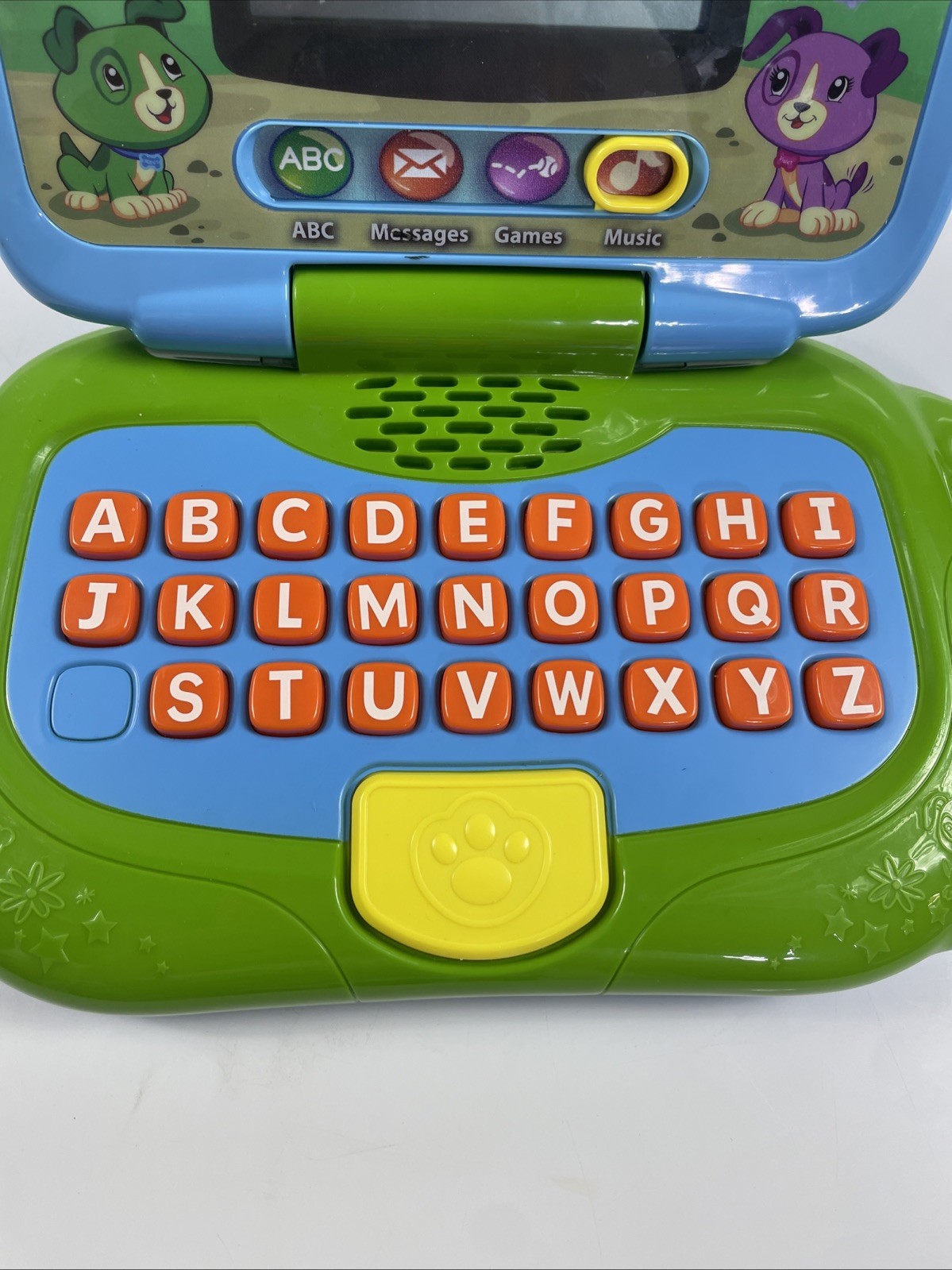 LeapFrog My Own Leaptop Laptop Interactive Green/Blue Computer #19150