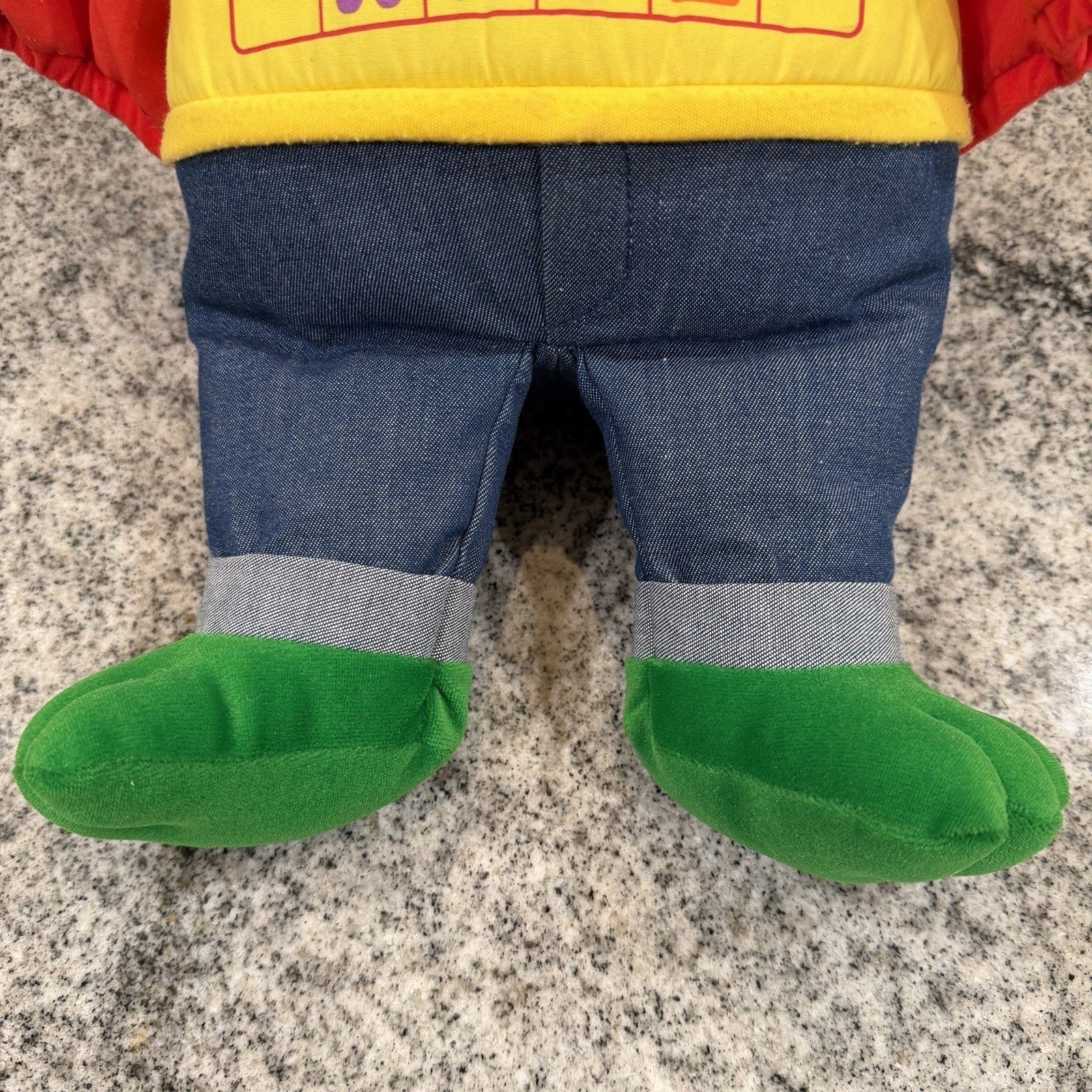 2000 LeapFrog- Read & Sing Little Leap- ABC Interactive Plush Tested/Works Sings