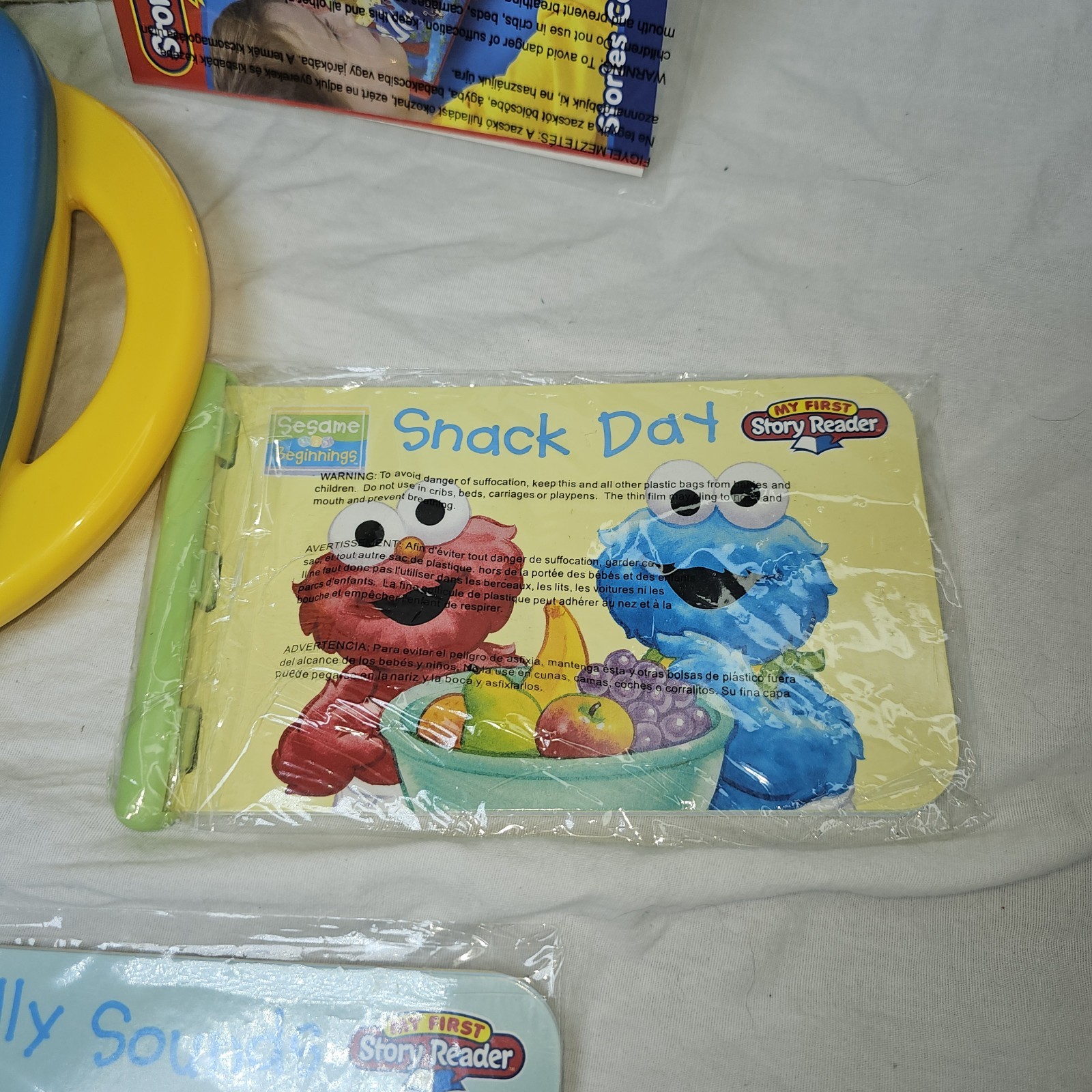 Sesame Street Beginnings My First Story Reader & 3 Interactive Storybooks 2005