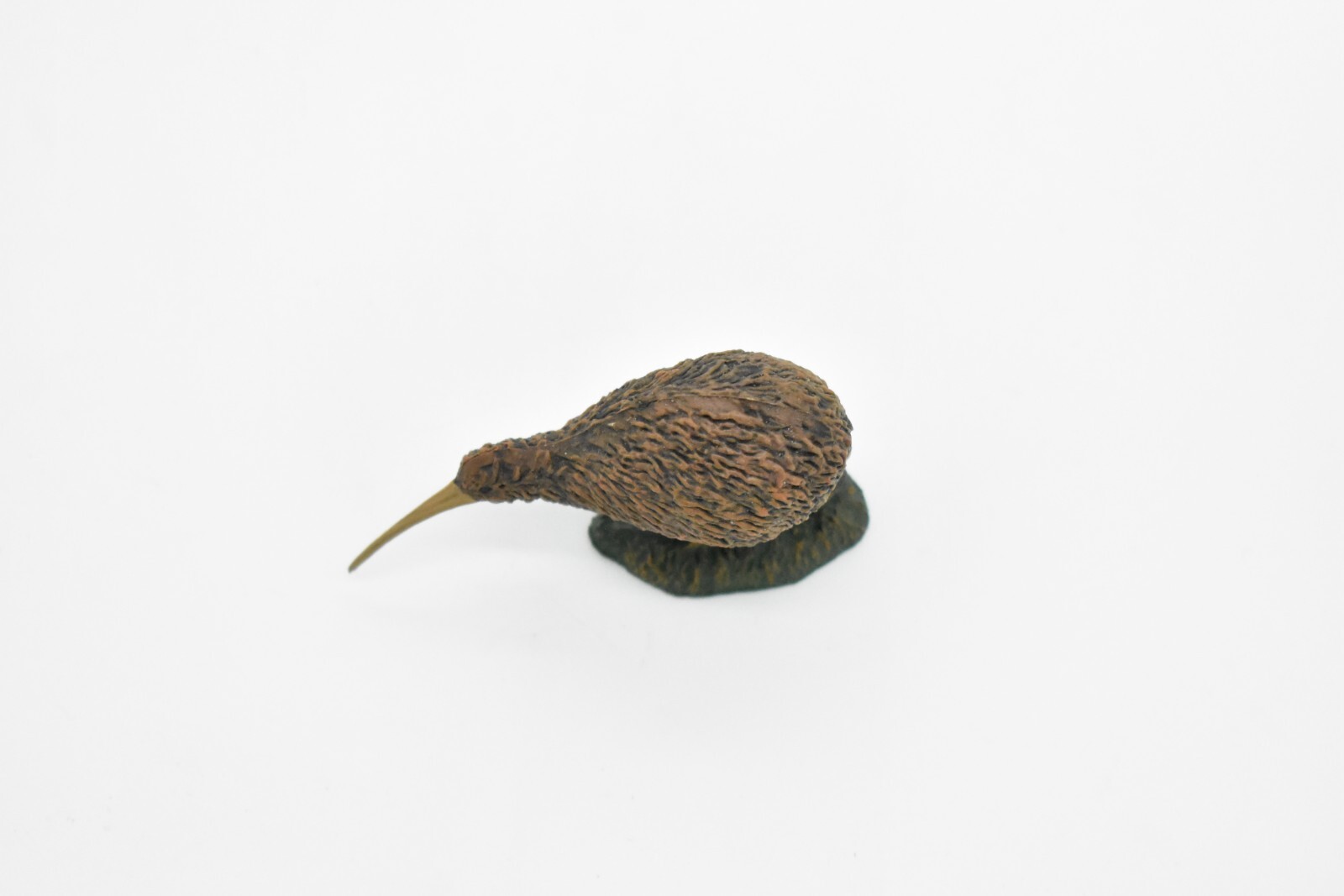 Kiwi, Kee Wee, Model Bird, Realistic Rubber Figure, Hand Painted Toy 2.5 Inches