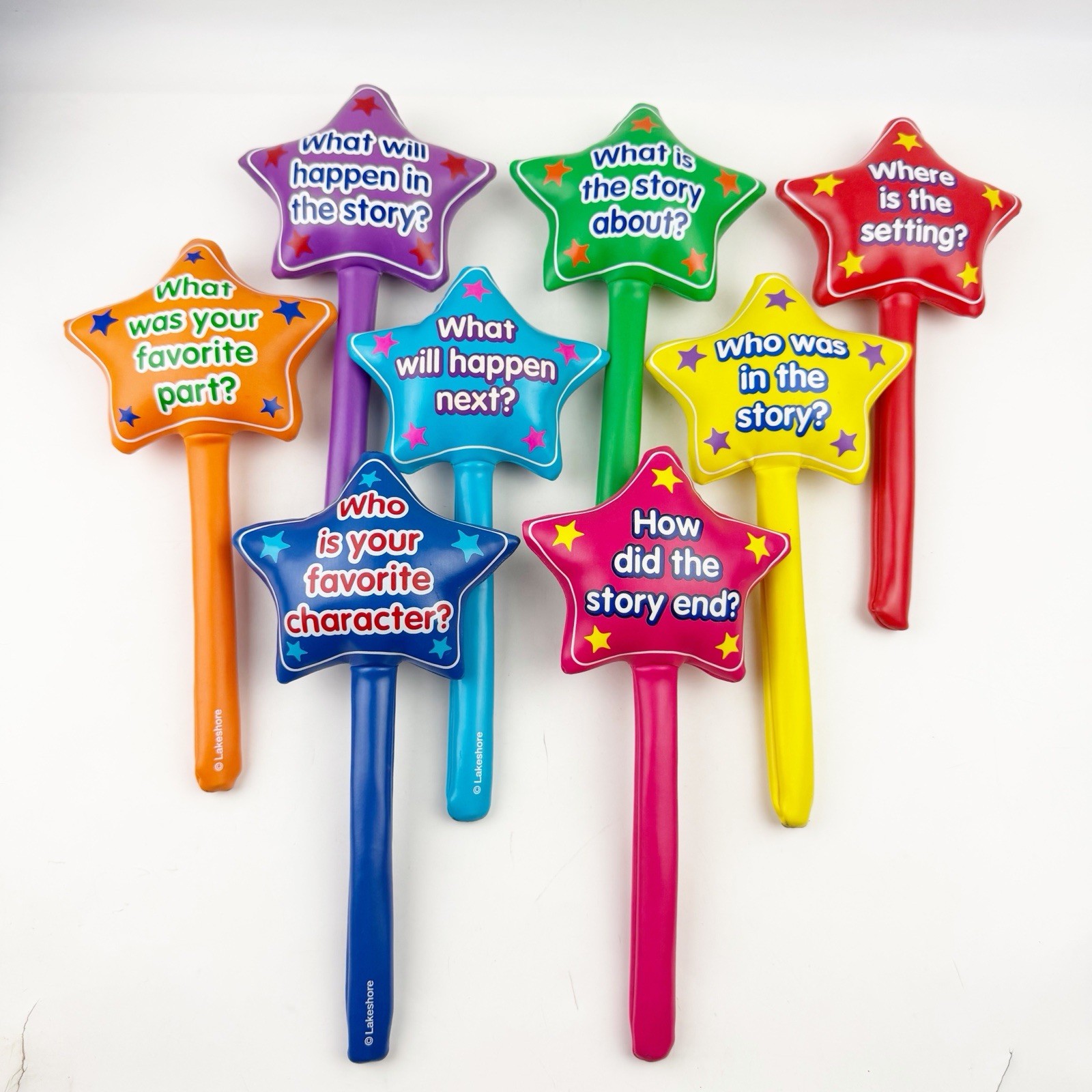 Lakeshore Learning Story Wands Bucket Reading Comprehension for Kids Teacher