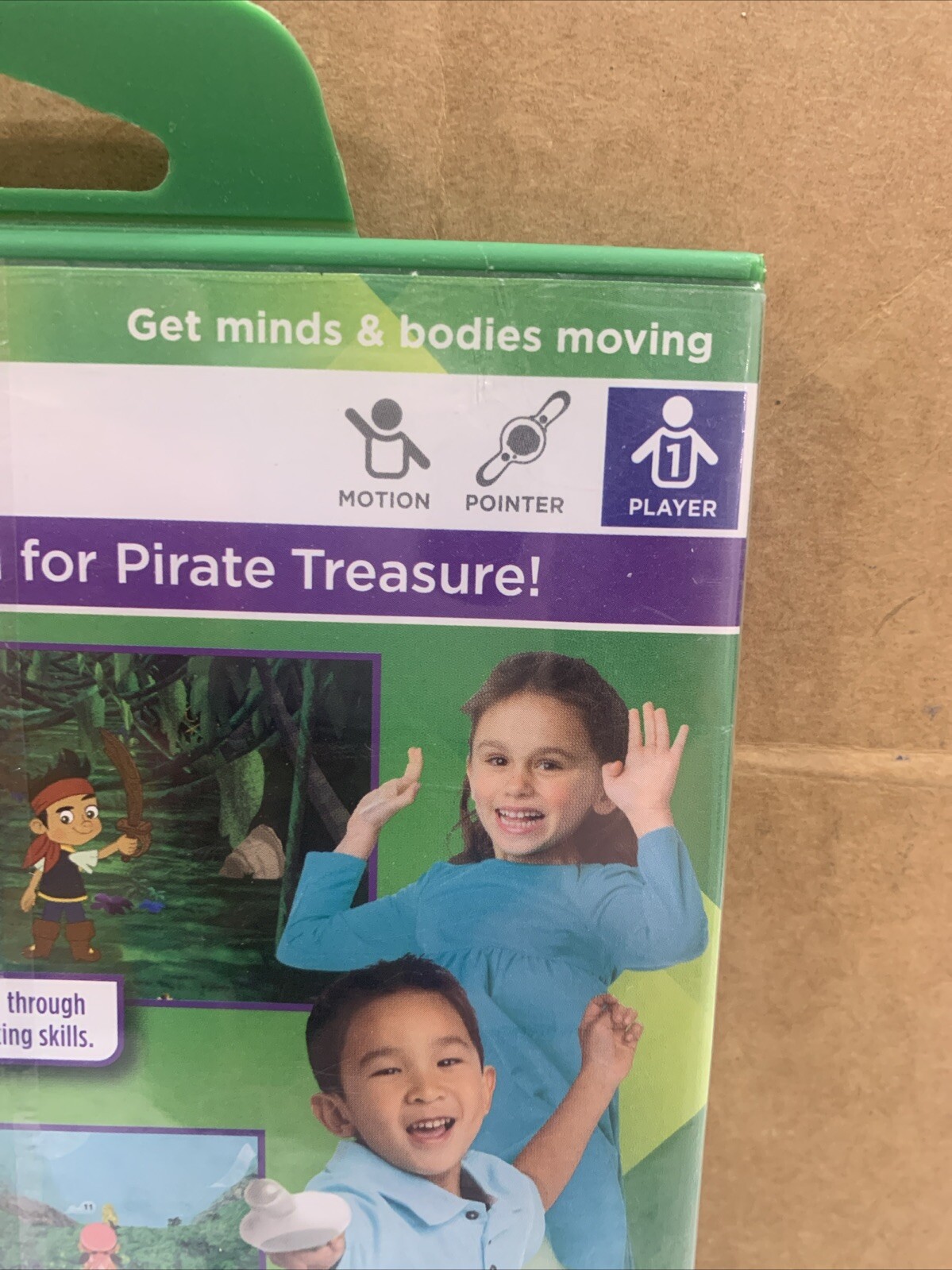 Leap Frog Learning Game Jake & The Neverland Pirates Age 3-5 LeapTV Mathematics
