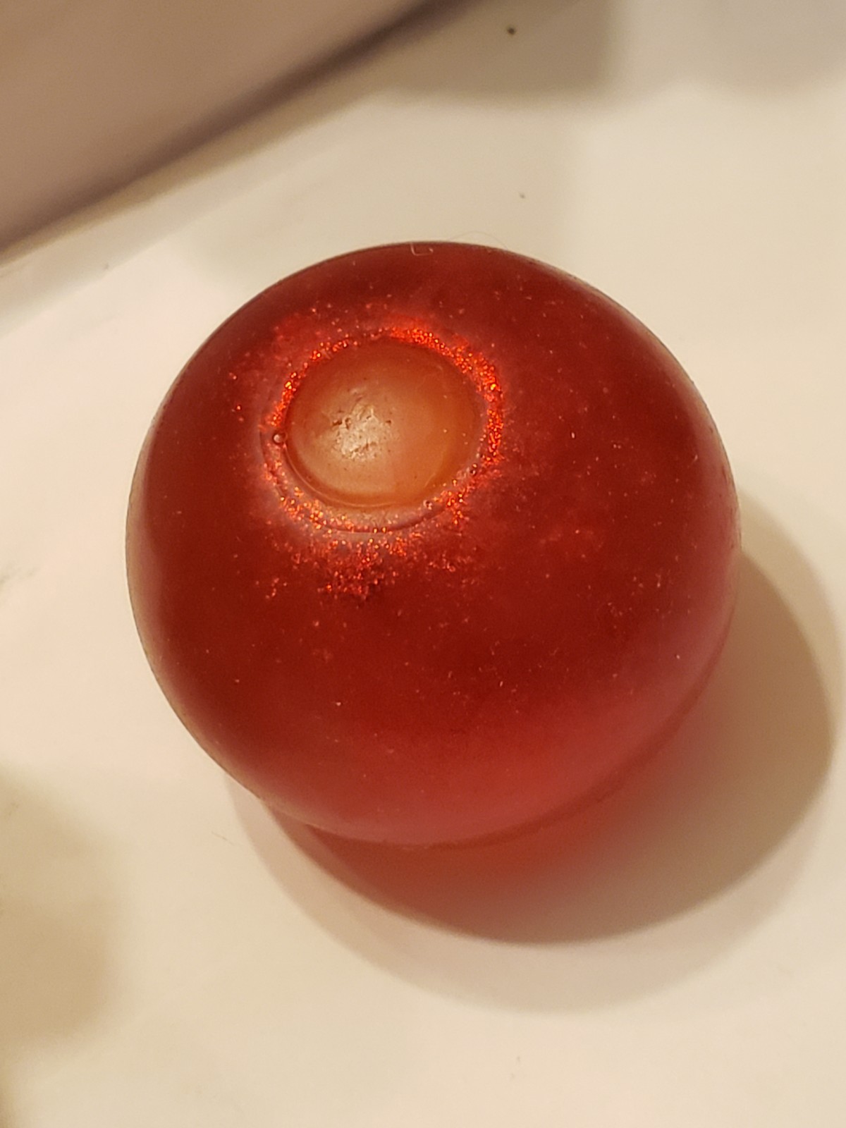 RARE Red Stardust Shimmer NeeDoh- Used- 100% AUTHENTIC Nee Doh