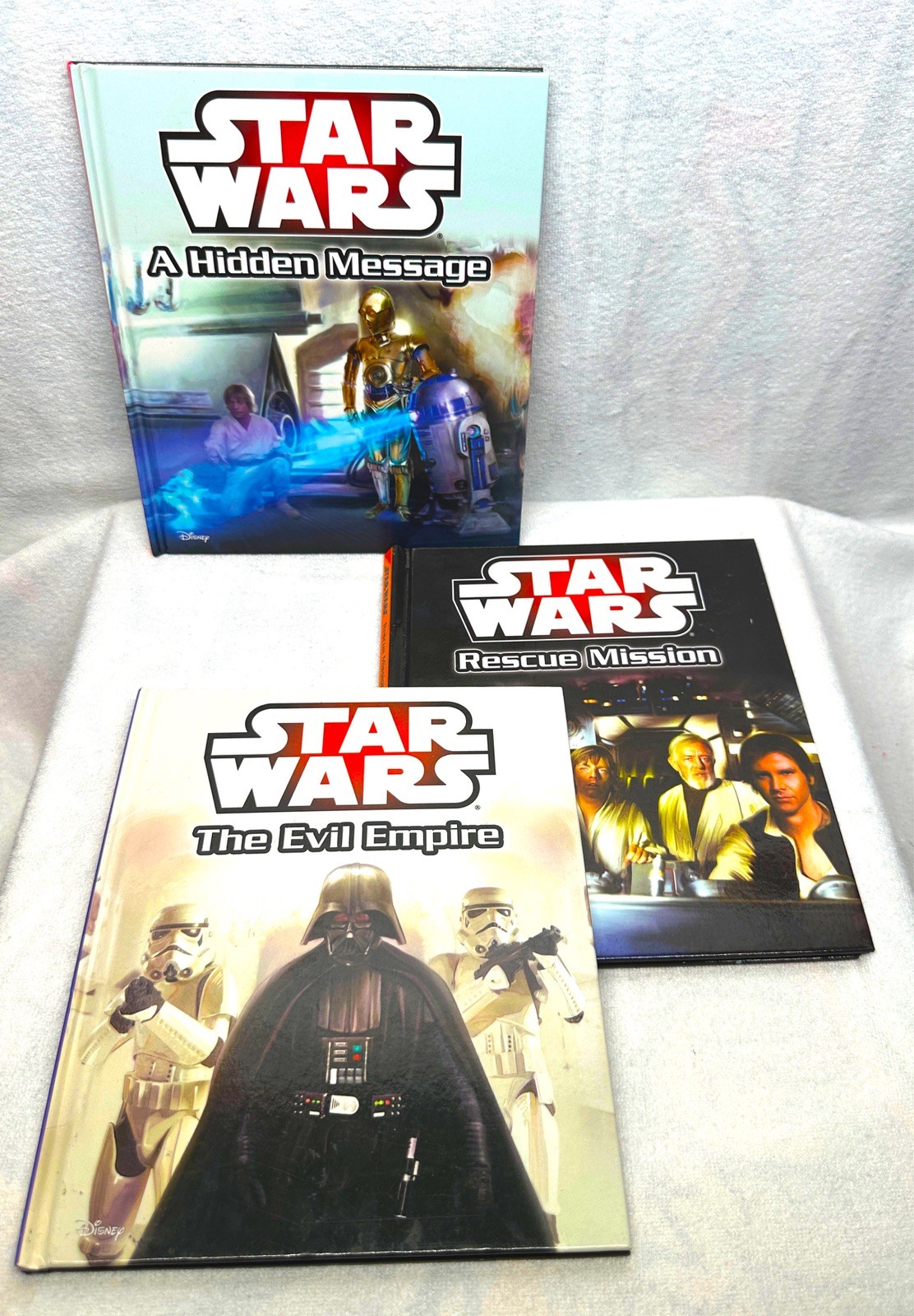3 Star Wars A Hidden Message Rescue Mission The Evil Empire Pi Kids Used Books