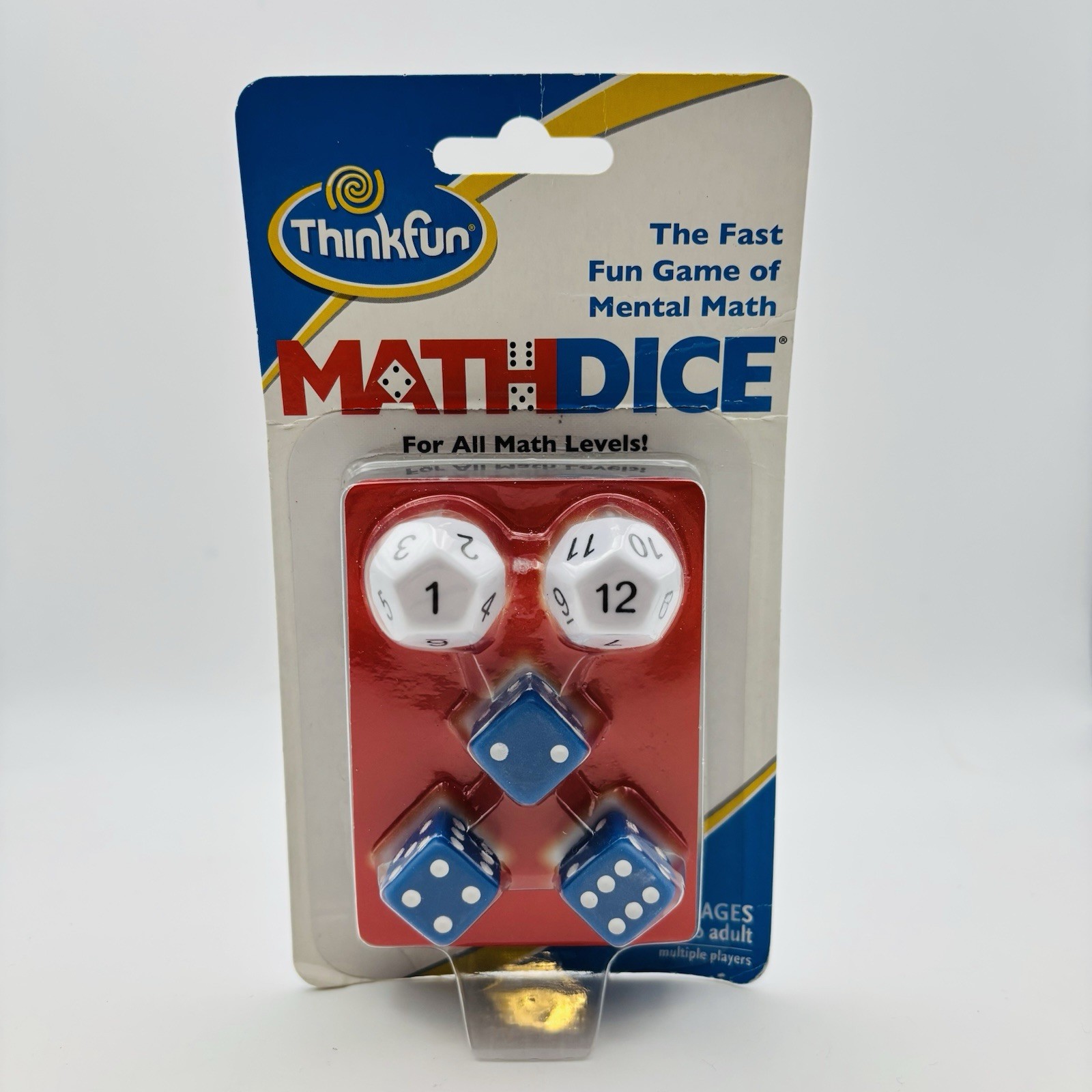 ThinkFun Math Dice Fun Game that Teaches Mental Math Skills to Kids SEALED. New!