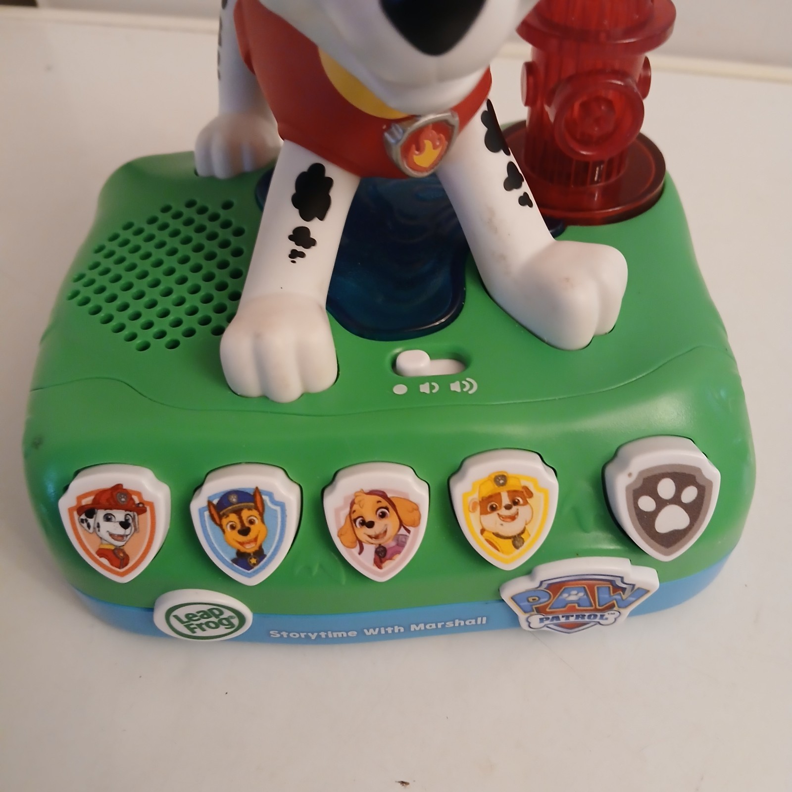 Leap Frog PAW Patrol Storytime with Marshall Storytelling Nightlight Clean!
