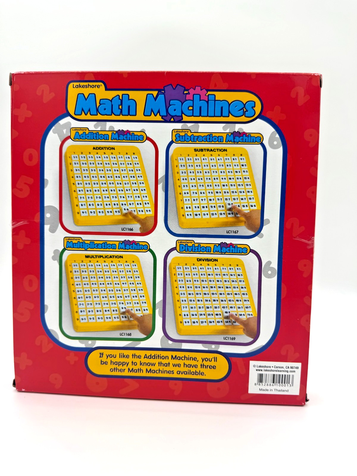 Lakeshore Learning Materials Addition Machine, Yellow, 8.5″ x 9.5″ Model LC1166