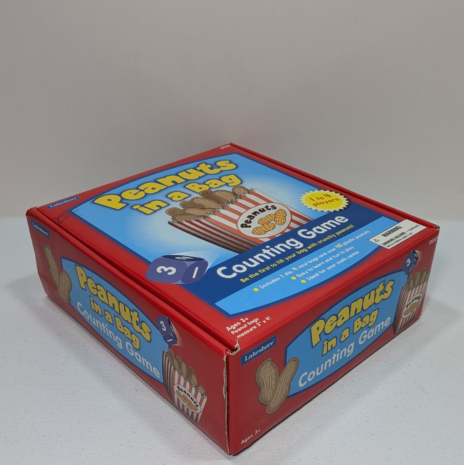 Lakeshore Peanuts in a Bag Counting Game Math Rare Hard to find 100% Complete