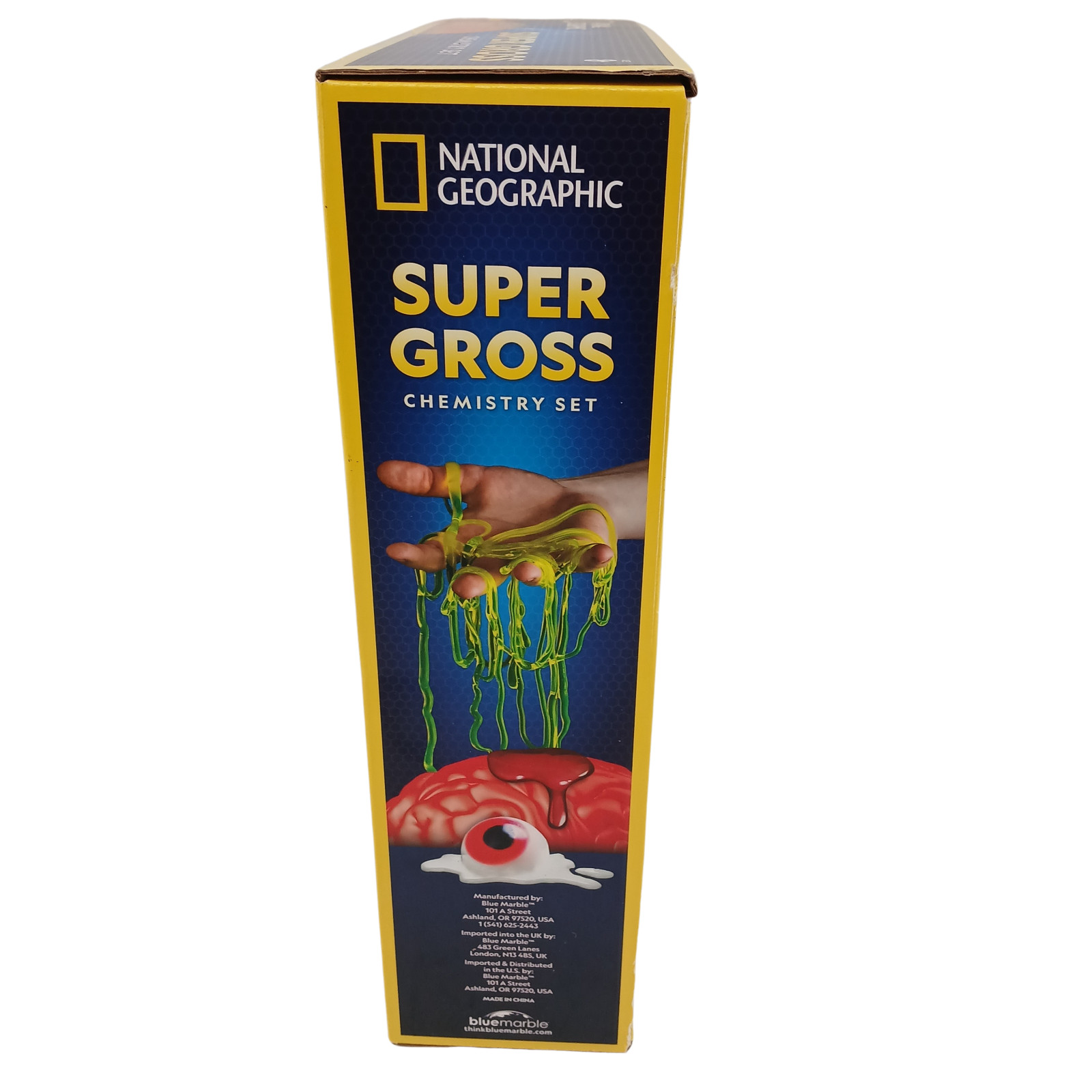 National Geographic Super Gross Chemistry Set STEM Kids Science Kit 45 Experimen