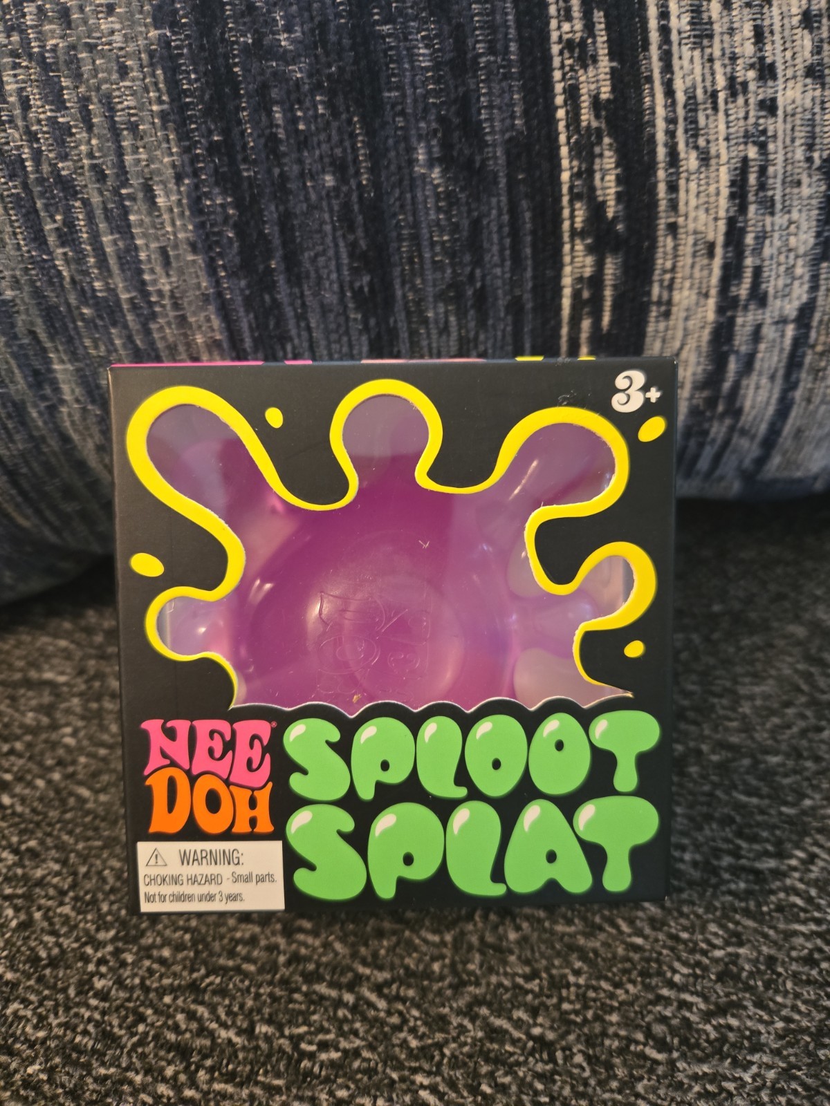 Schylling NeeDoh SPLOOT SPLAT Nee Doh SplootSplat Squishy Pink Factory Sealed