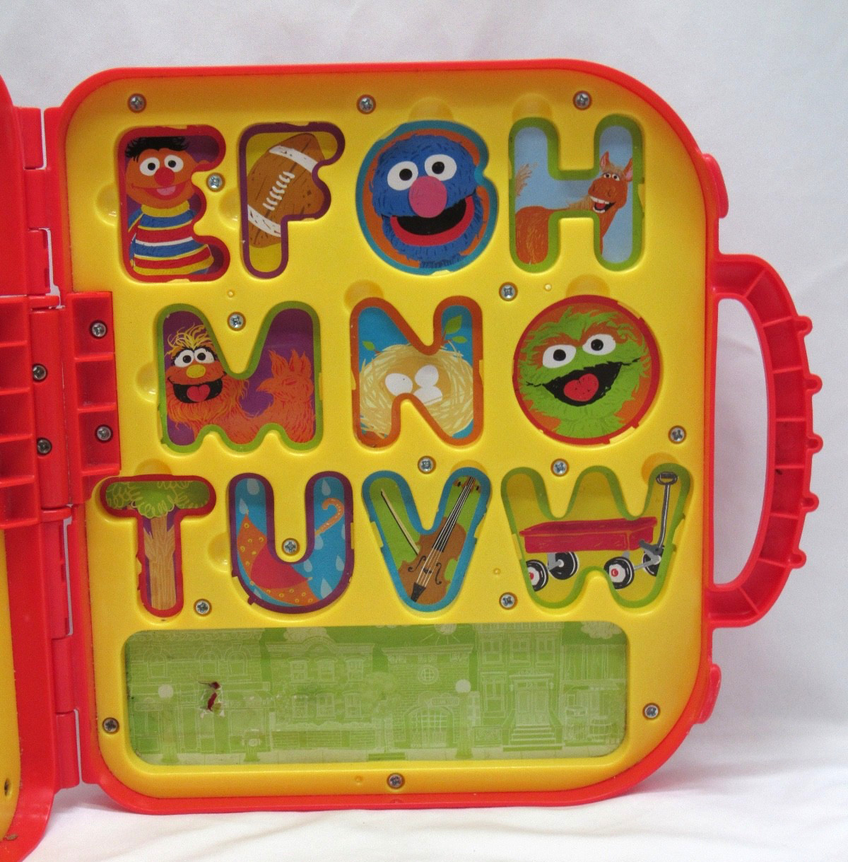 Sesame Street Elmo’s On The Go Letters Alphabet Carry Case COMPLETE