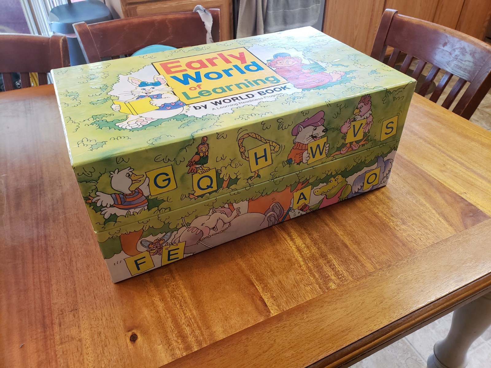 Vintage 1987 World Book Early World of Learning Nice Boxed Set Homeschool