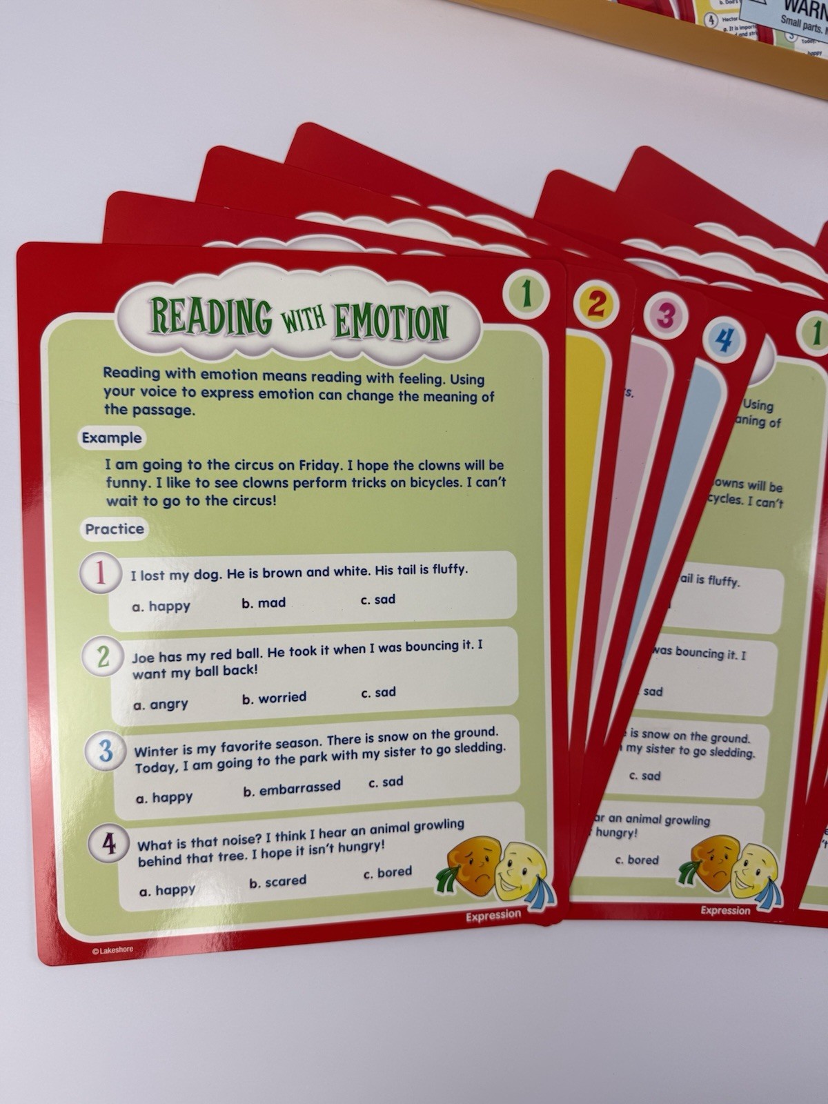 Lakeshore Learning Center Fluency Skills Expression Age 6+ LL351 Home School