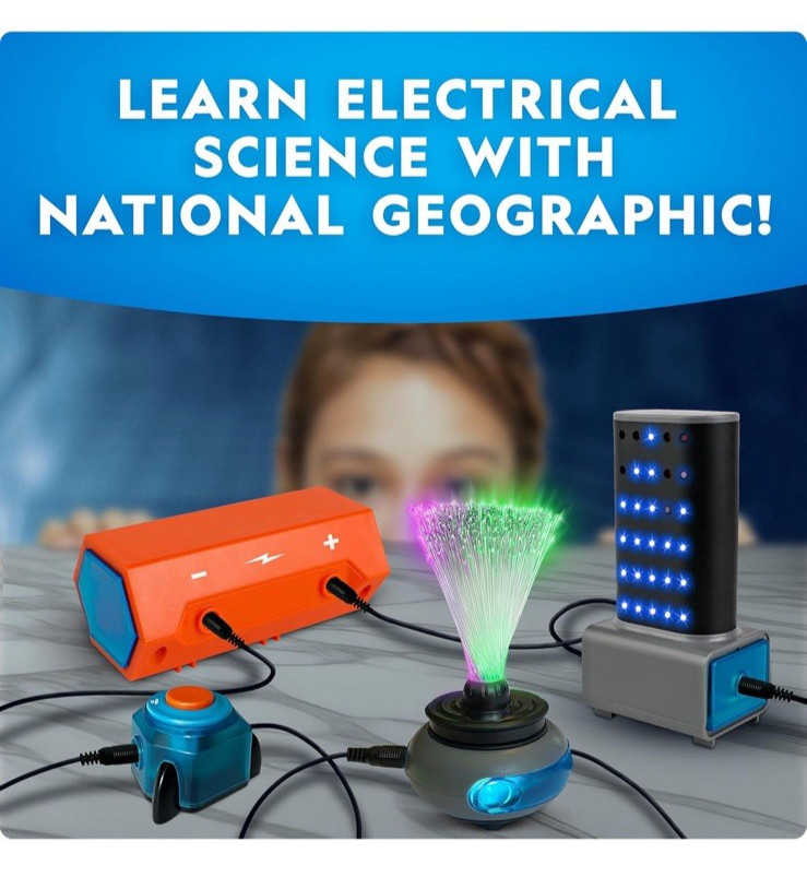 NEW National Geographic Epic Circuits Science Kit For Kids W/120 Projects