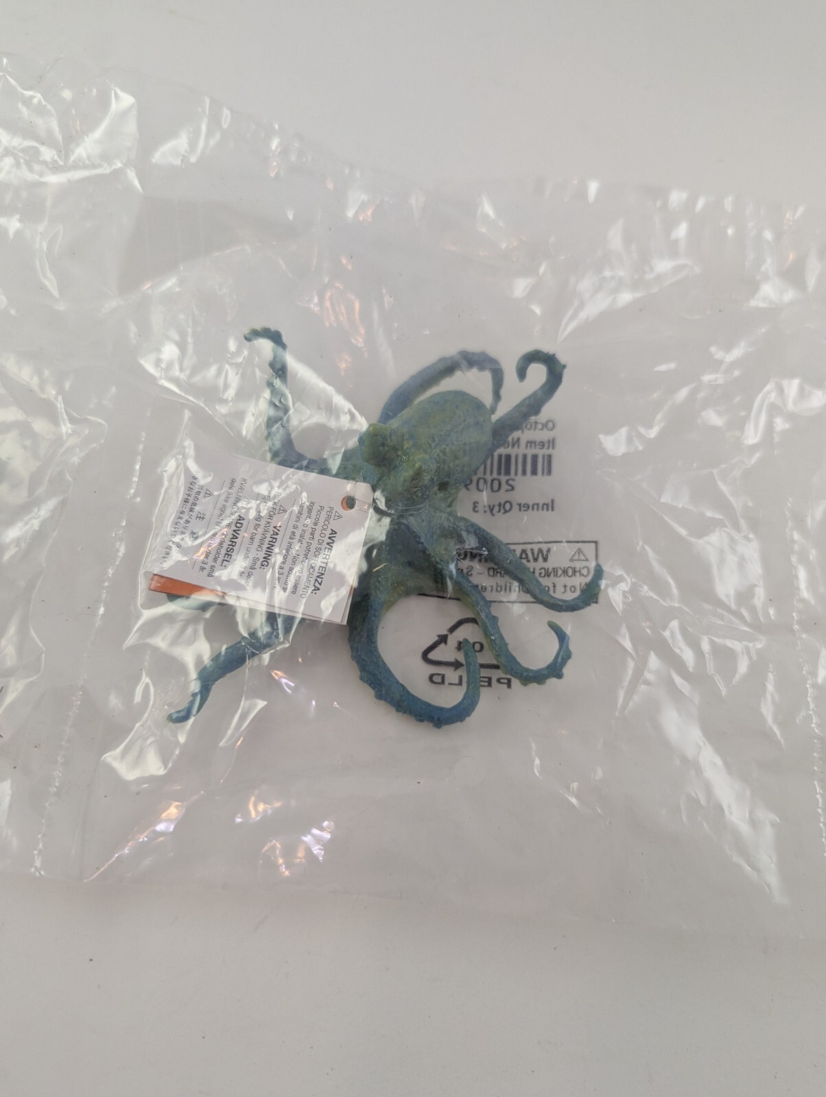 Lot Of 3 Safari Ltd. Octopus Figurine – Realistic 5″ Model Figure – Educational
