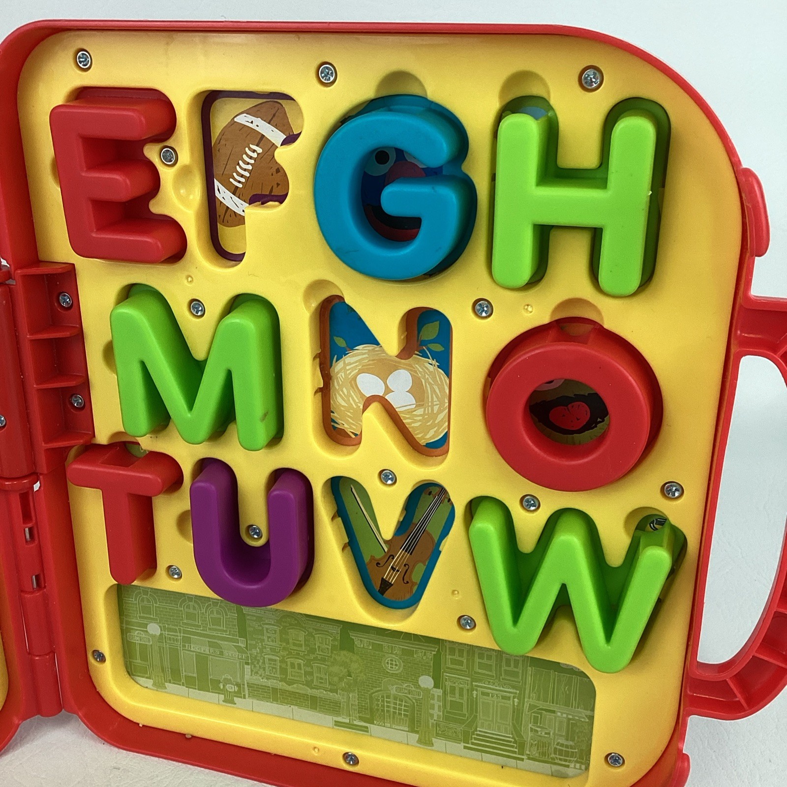 Sesame Street Elmo On The Go Letters Take Along Case Alphabet Learning Toy 2014