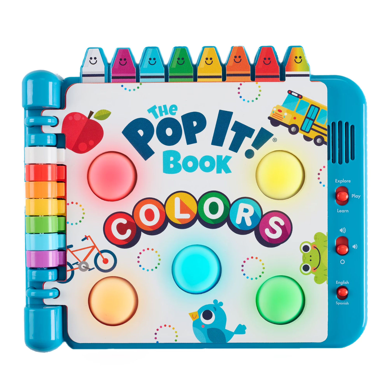 Learning Book for Children Ages 1-4 and up with 3 Modes of Play by Buffalo Games
