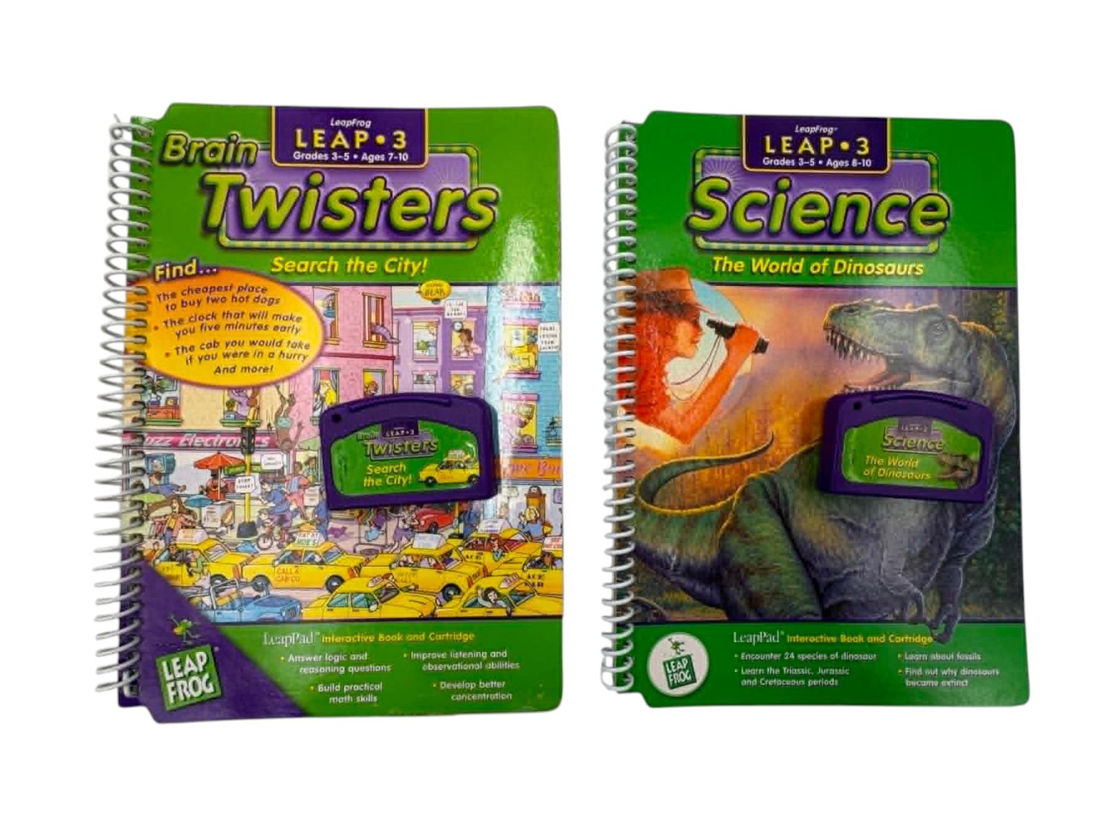 LeapFrog LeapPad + Writing Learning System Bag & 15 Books & Cartridges PreK-5th