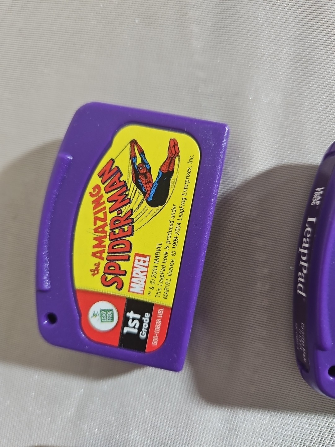 Lot Of 10 Leapfrog Leap Pad Games Richard Scarry Spiderman Disney