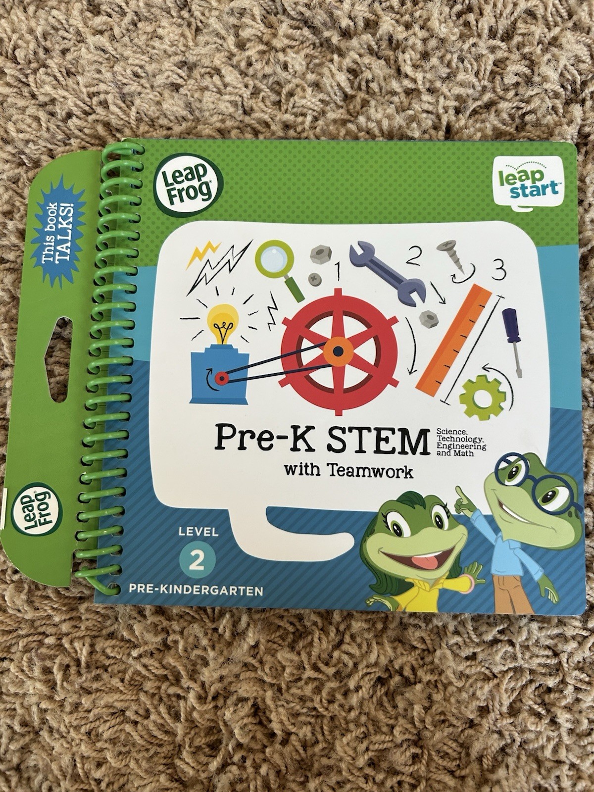 Leapfrog LeapStart Level 1 Level 2 Booklet Preschool**