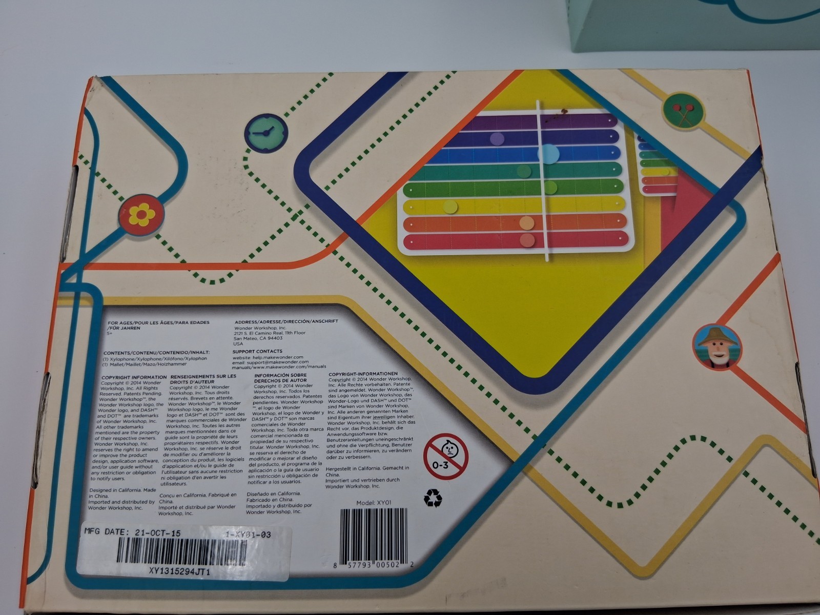 Wonder Workshop Dash Robot Xylophone Learning Coding