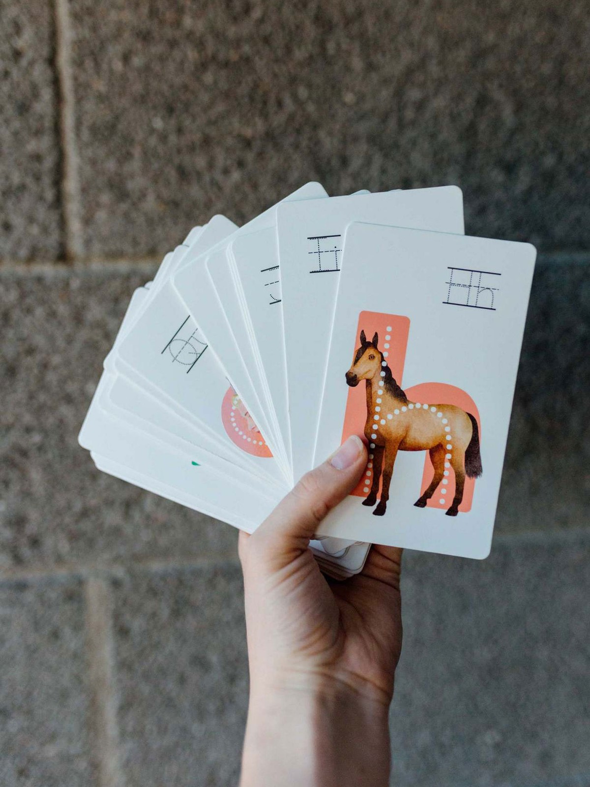 Lit Letters, Learn Letter Sounds up to 2X Faster, Lit Letters Flash Cards OY