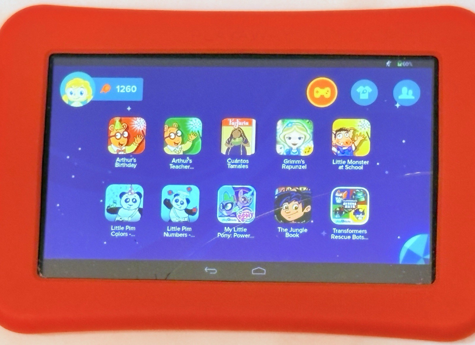 Lot- 12 Playaway Launchpad Kids Tablets w/ 1 Charger Adapter (Ages 3+)