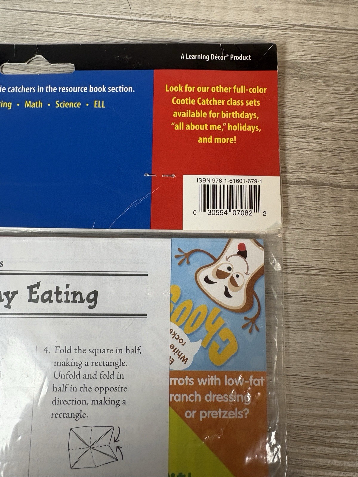 NIP Cootie Catcher CTP7082 Healthy Eating Watch Your Serving Size