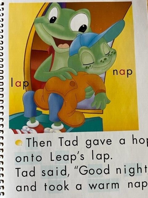114 Leap Pad Phonics Lesson 2: Tad’s Good Night: Short Vowels A & I 