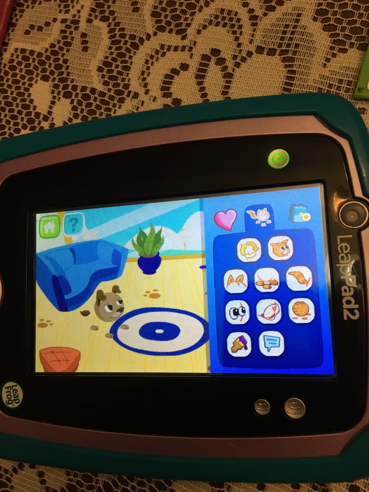 Leapfrog Leappad2 learning System w 7 games & Case Tested