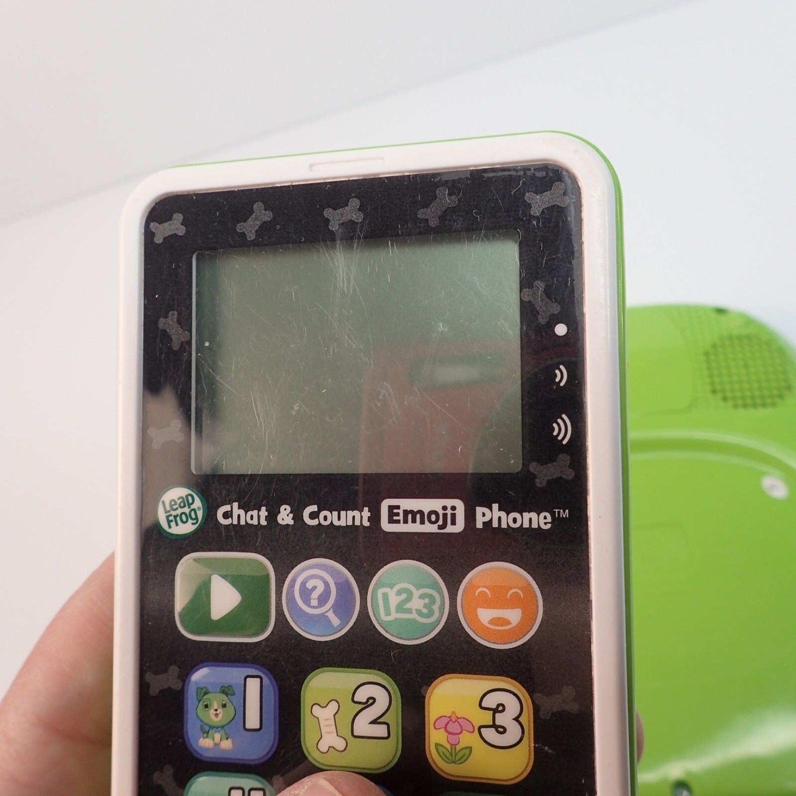 LeapFrog My First Learning Tablet & Chat & Count Emoji Phone Toy Lot of 2