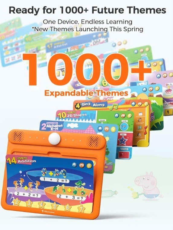 Think Academy My First Joy of Learning Electronic Learning System Ages 3+ ABC D…