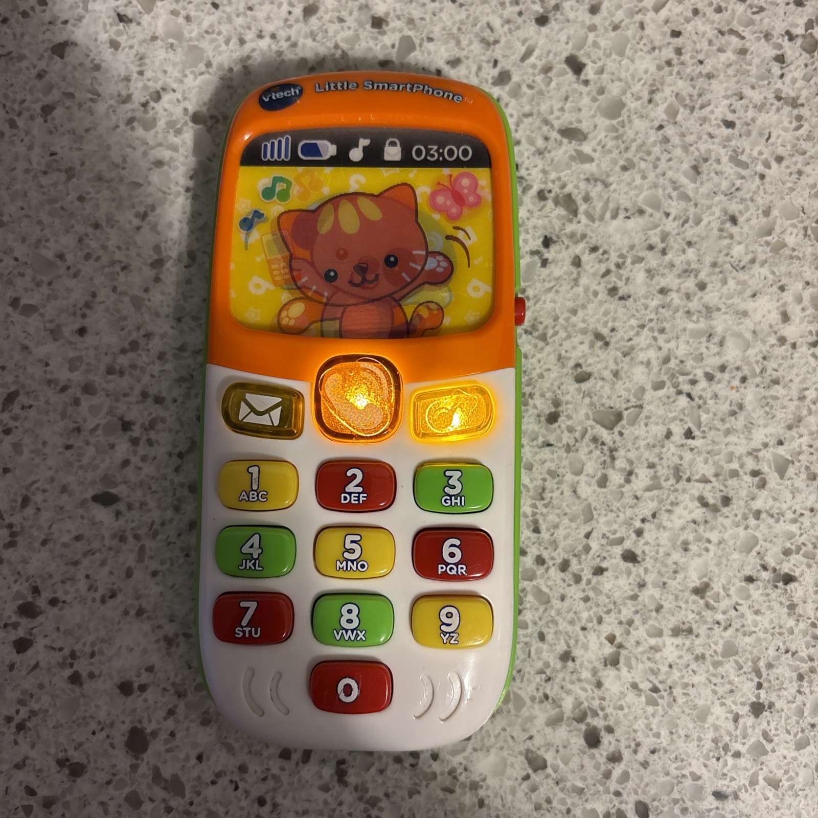 VTech Little SmartPhone 6-36 Months Teaches Numbers Colors Toy Babies Playful