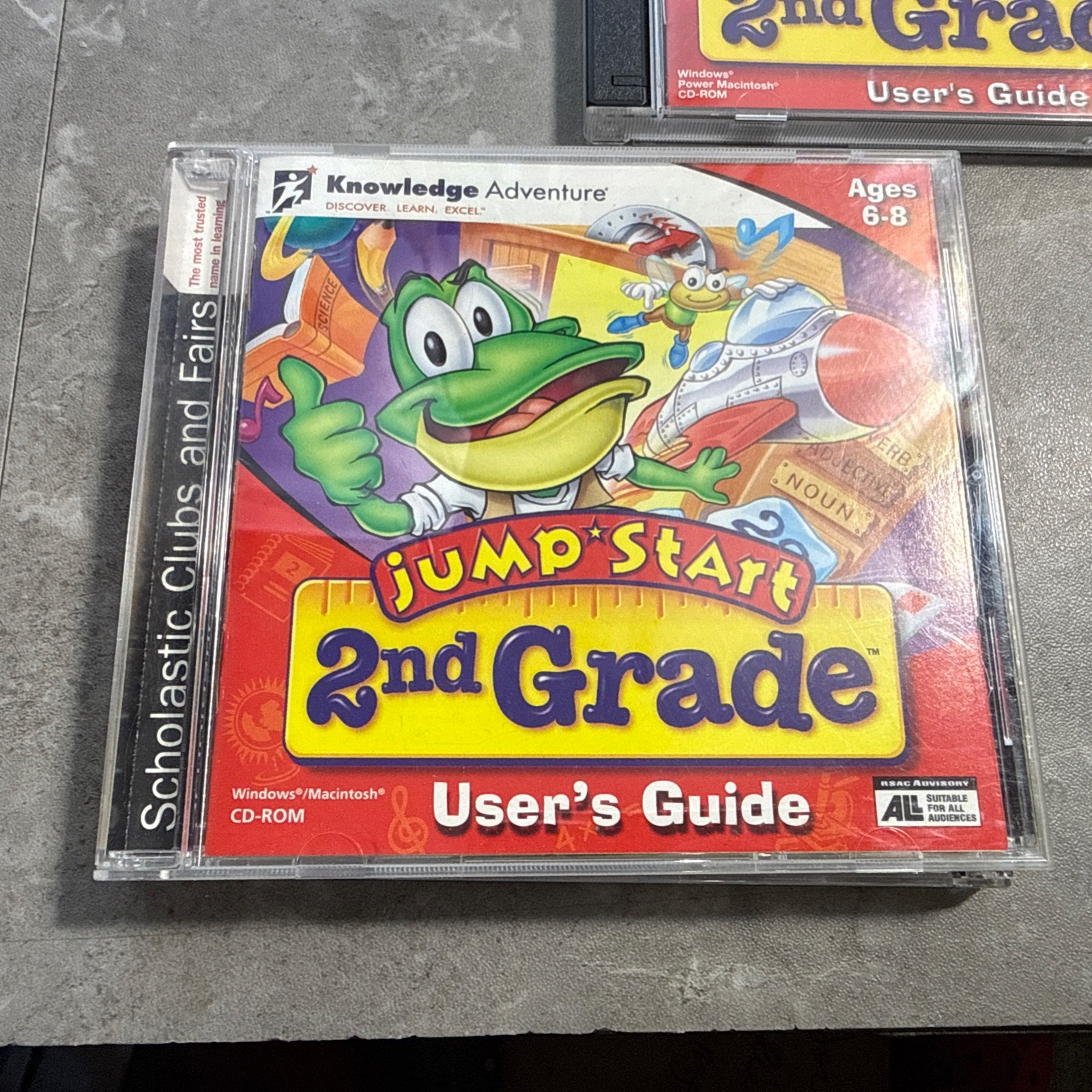 Lot Of 7 Jump Start Learning Games. Reading/Numbers 1st & 2nd Grade CD-ROM