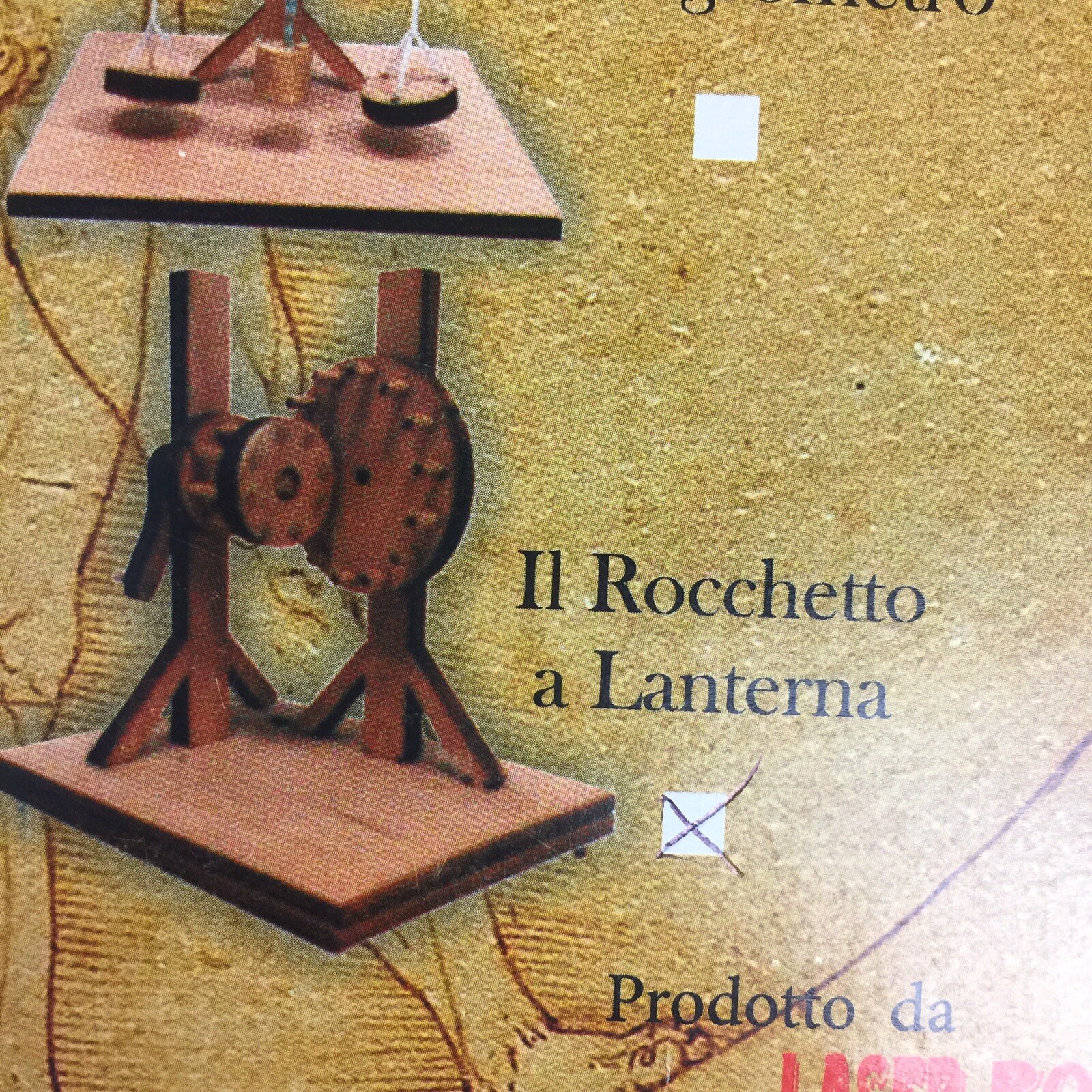 The Machines Of Leonardo Lantern Pinion Gear Construct & Collect Kit From Italy