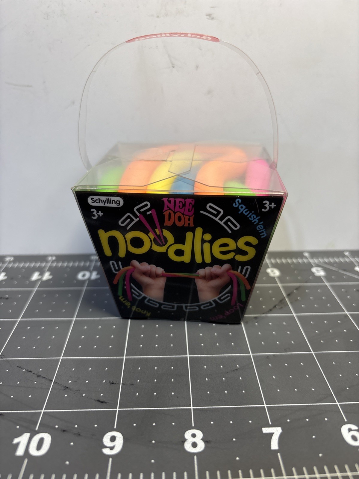 Nee Doh Schylling Noodlies Sensory Fidget Toy – 5 Colors – Authentic NeeDoh