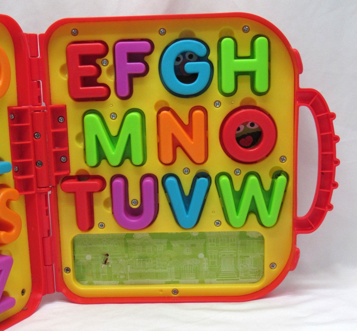 Sesame Street Elmo’s On The Go Letters Alphabet Carry Case COMPLETE
