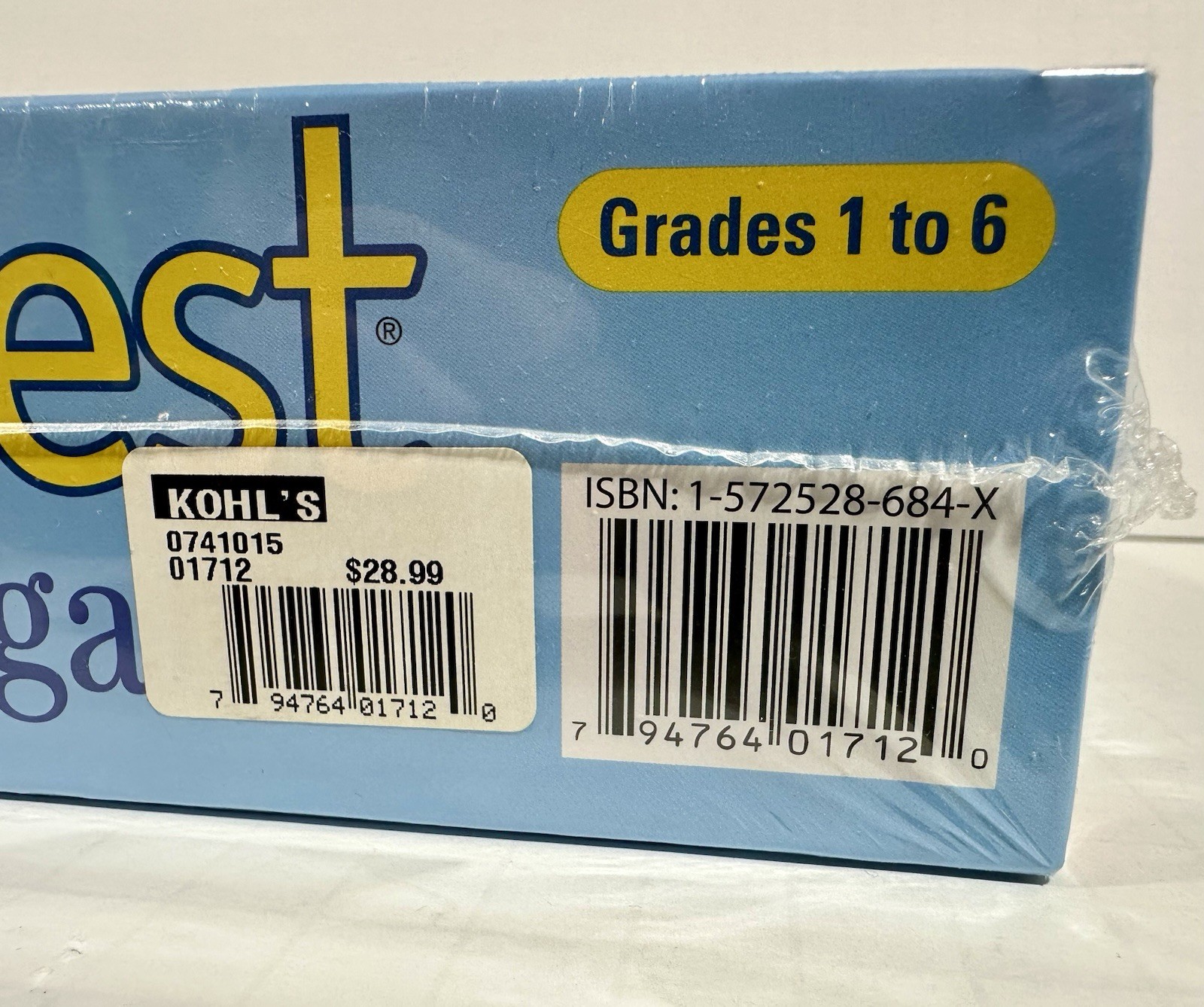 University Games Brain Quest “Smart!” Game: for Grades 1-6 (Brand New)